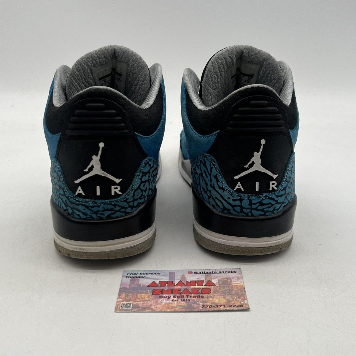 Jordan Brand Air Jordan 3 Powder blue Size US 8 / EU 41 - 3 Thumbnail
