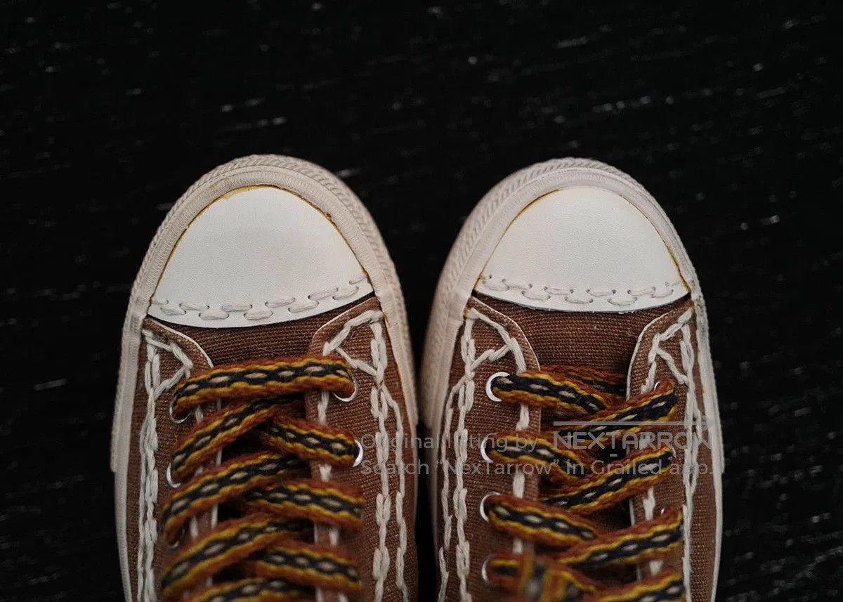 Visvim visvim skagway sashiko canvas shoes. Size US 9 / EU 42 - 2 Thumbnail