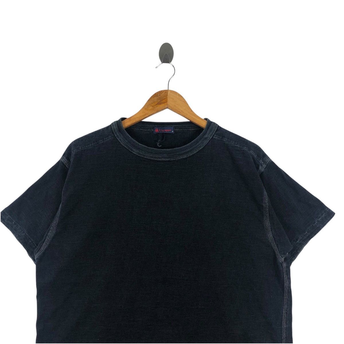 Japanese Brand Japanese Brand 45 RPM STUDIO INDIGO Tokyo Exclusive T-Shirt Size US L / EU 52-54 / 3 - 3 Thumbnail