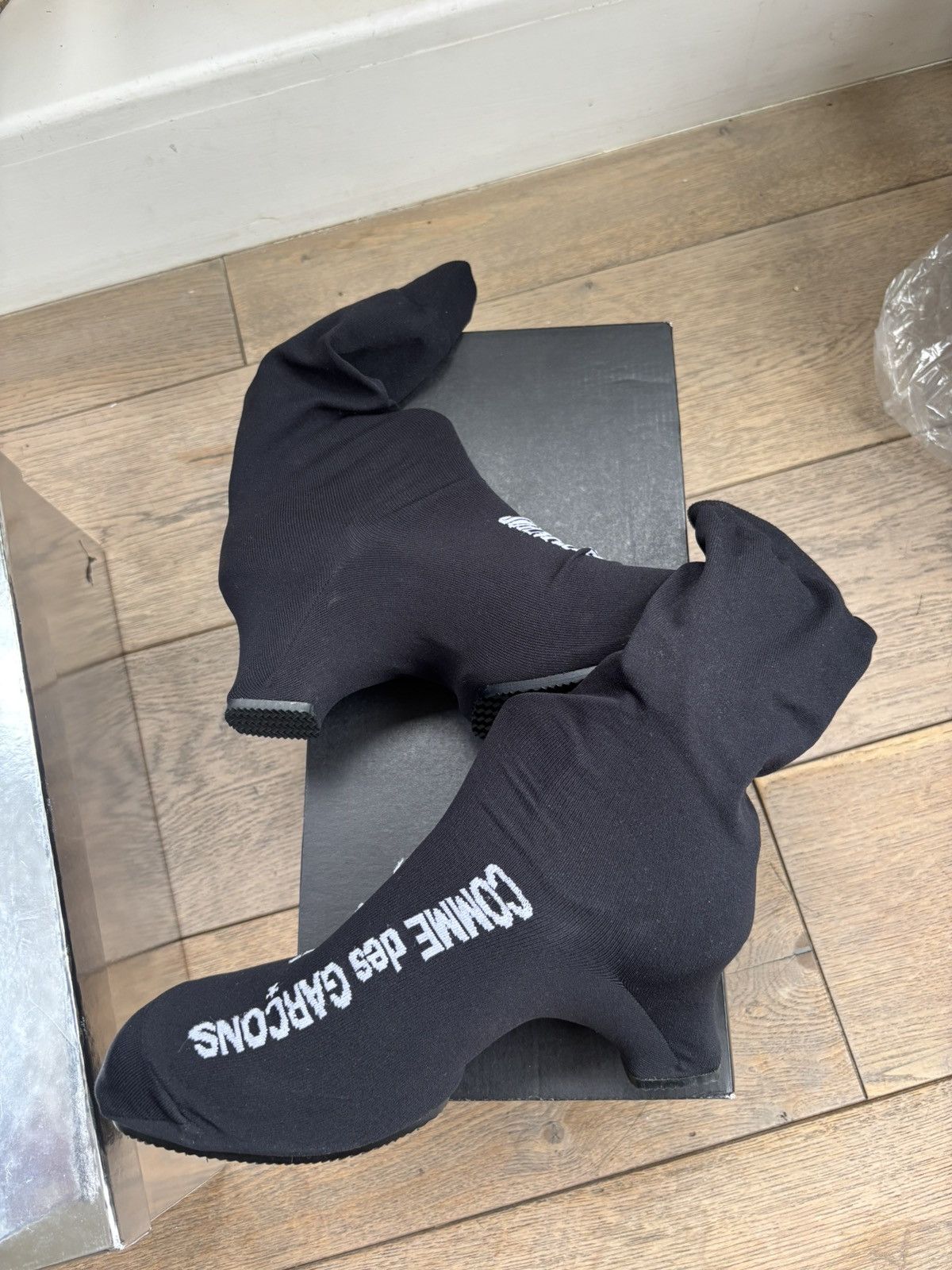 Comme des Garcons × John Fluevog John Fluevog Comme des garçons sock heels size 6.5 Size US 6.5 / IT 36.5 - 4 Thumbnail