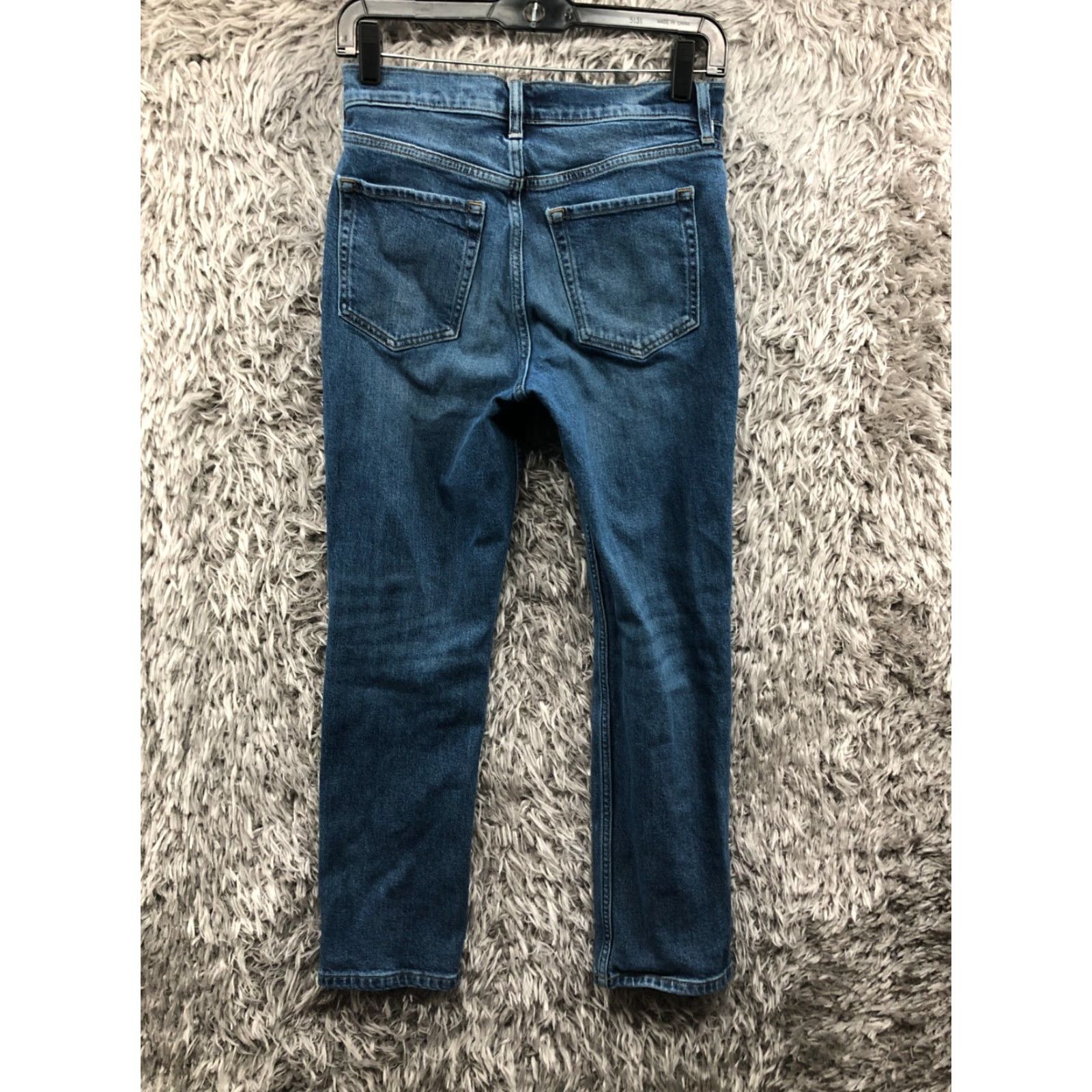 Banana Republic Banana Republic Jeans High Rise Straight Size 26 Womens Blue Medium Wash Denim 5-Pocket Size 26" / US 2 / IT 38 - 5 Thumbnail
