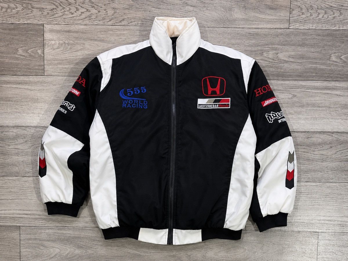 Honda Vintage Lucky Strike BAR Honda 555 World Racing F1 Jacket Size US XL / EU 56 / 4 - 1 Thumbnail