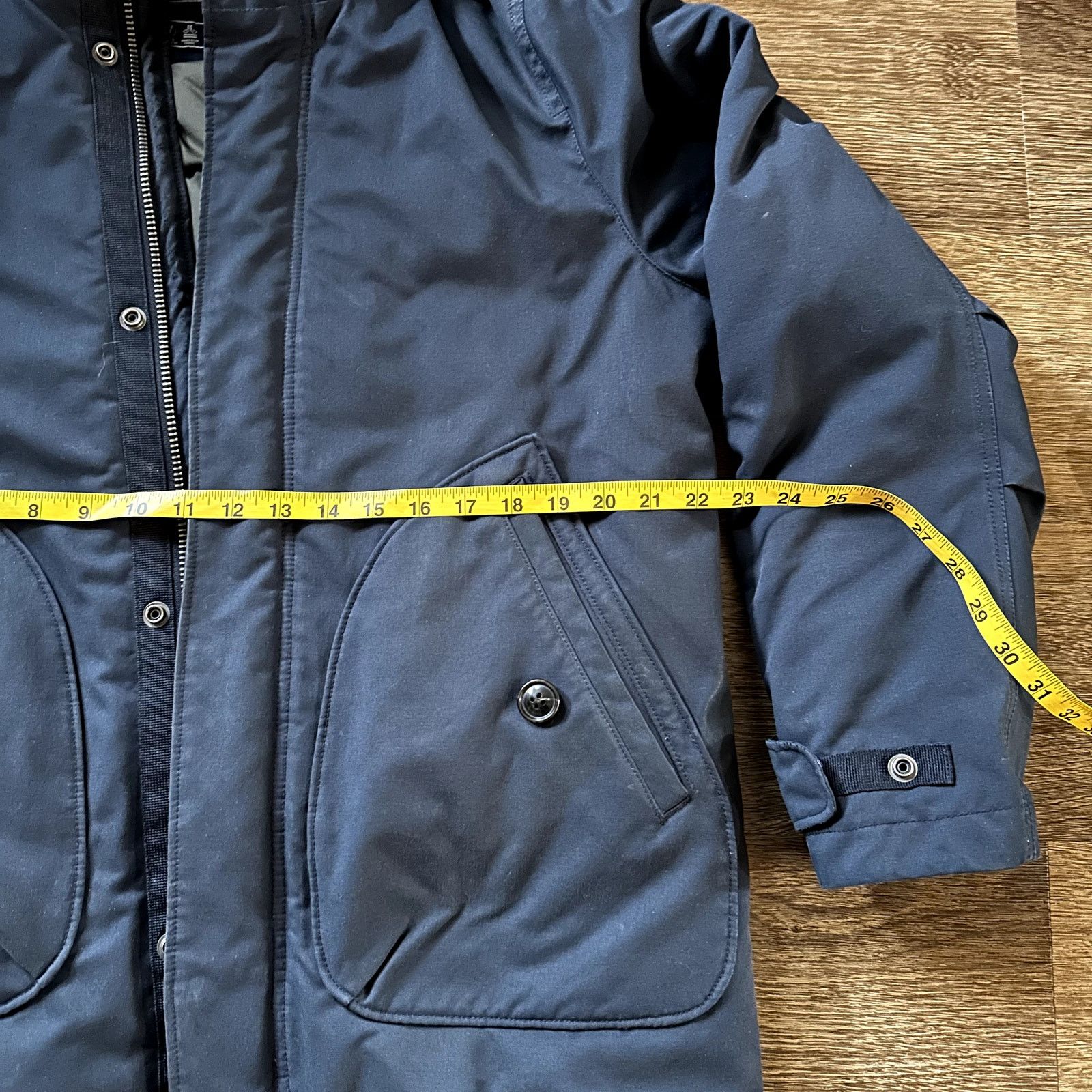 Abercrombie & Fitch Ambercombie & Fitch Navy Coat Size US S / EU 44-46 / 1 - 5 Thumbnail