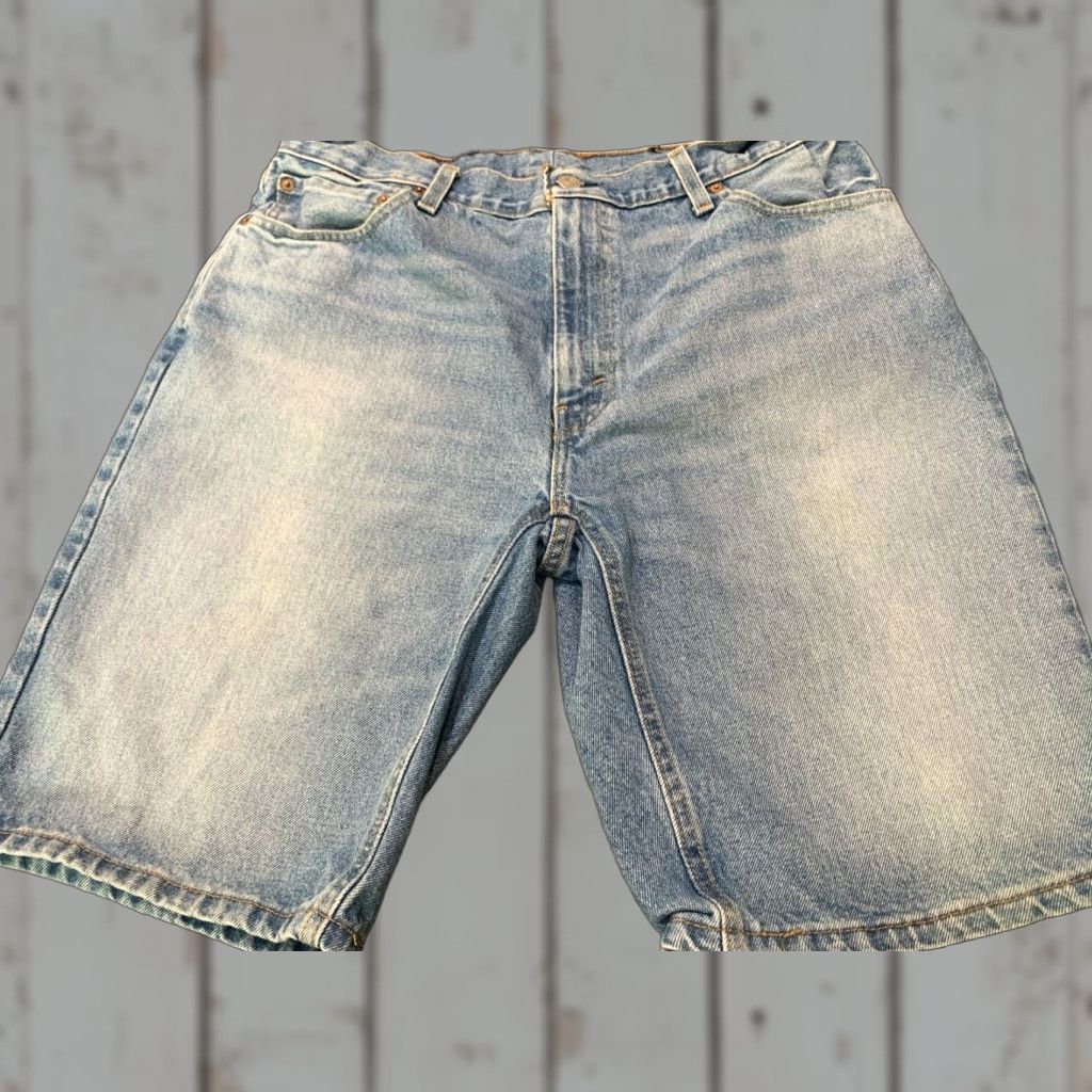 Levi's VINTAGE Levi's Mens Jeans Shorts 38W Relaxed Fit Cotton Denim Casual 90s Mens Size US 34 / EU 50 - 1 Thumbnail