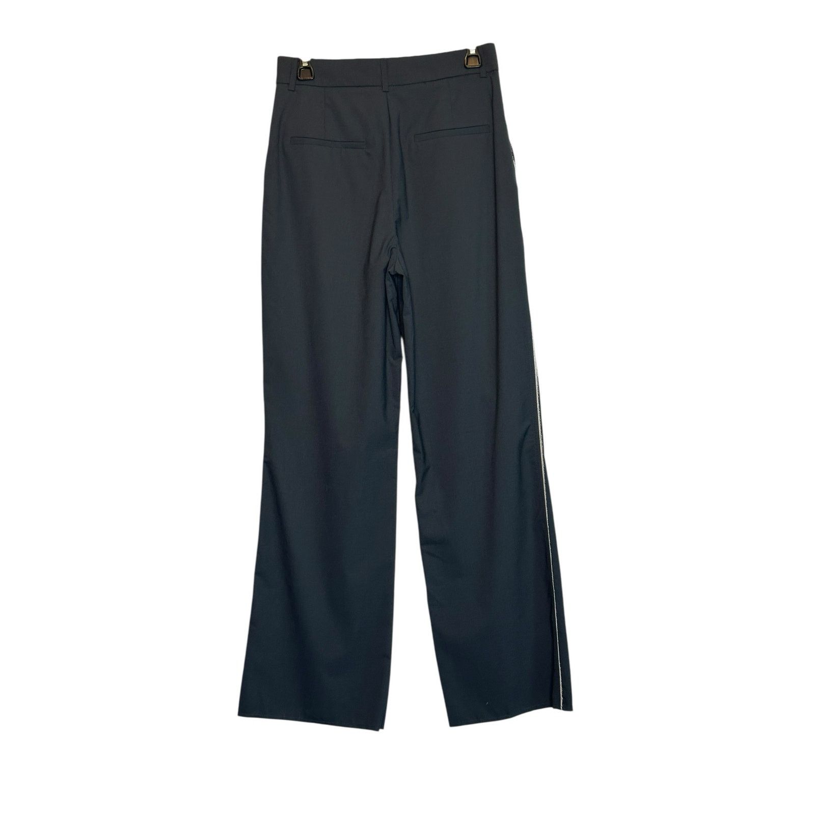 Zara Zara gray pleated high waist pants size XS Size 28" / US 6 / IT 42 - 13 Thumbnail