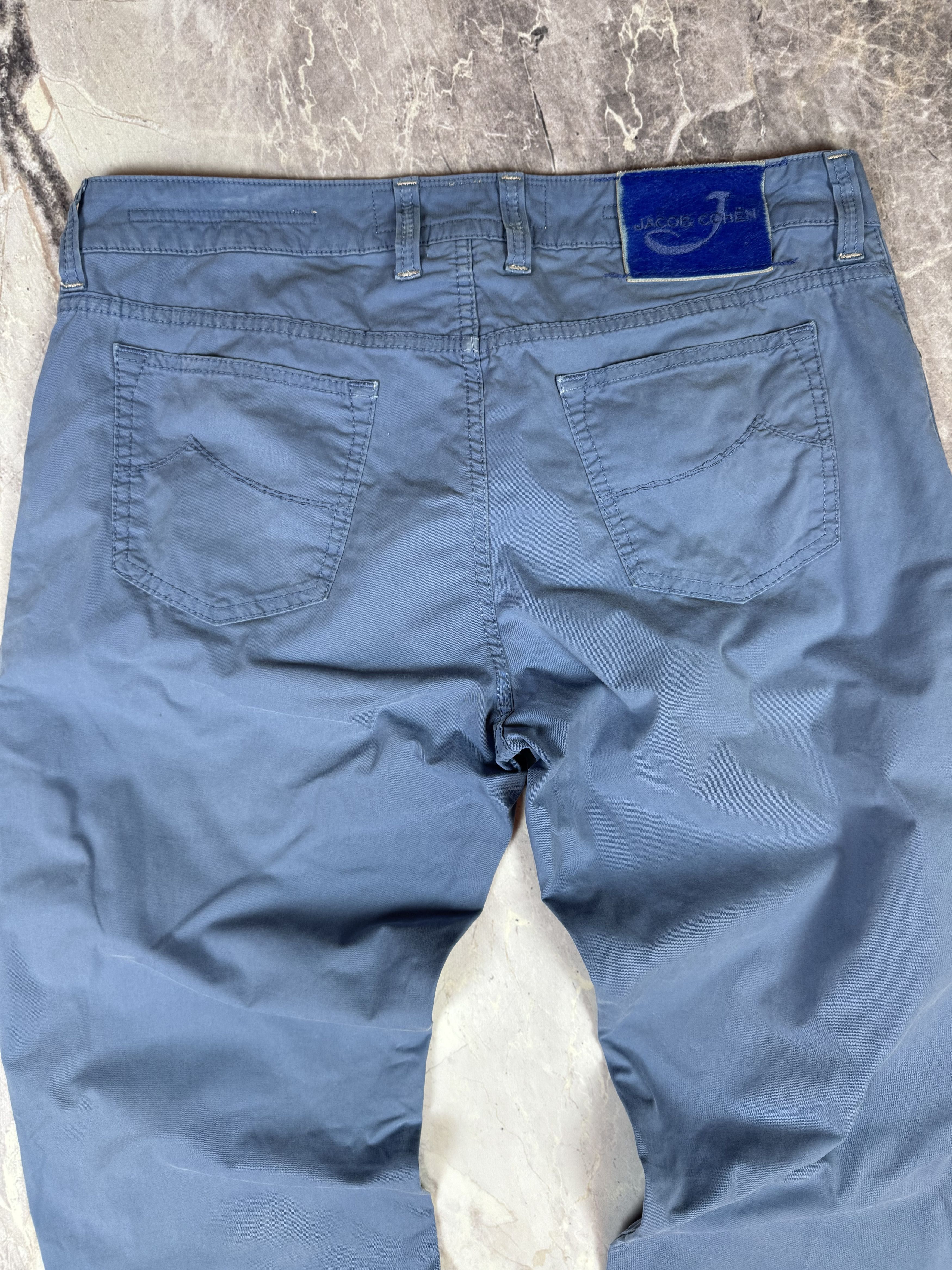 Jacob Cohen Jacob Cohen Men’s Chino Pants Blue Size US 36 / EU 52 - 2 Thumbnail