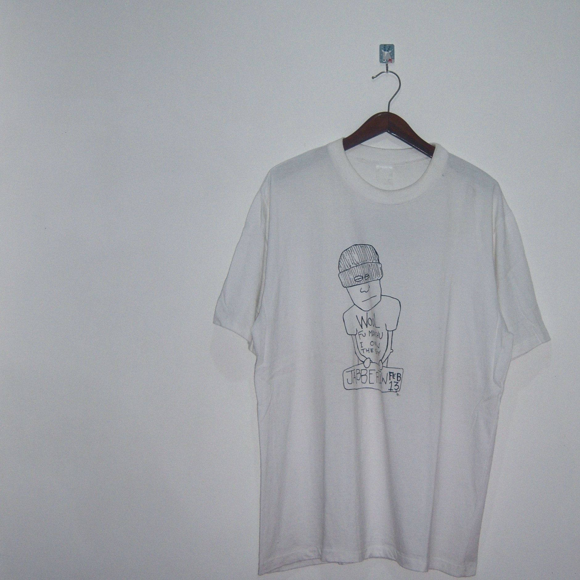 Band Tees × Vintage 90s Wool And Fu Manchu T Shirt / Noise Band Tees Size US XL / EU 56 / 4 - 3 Thumbnail