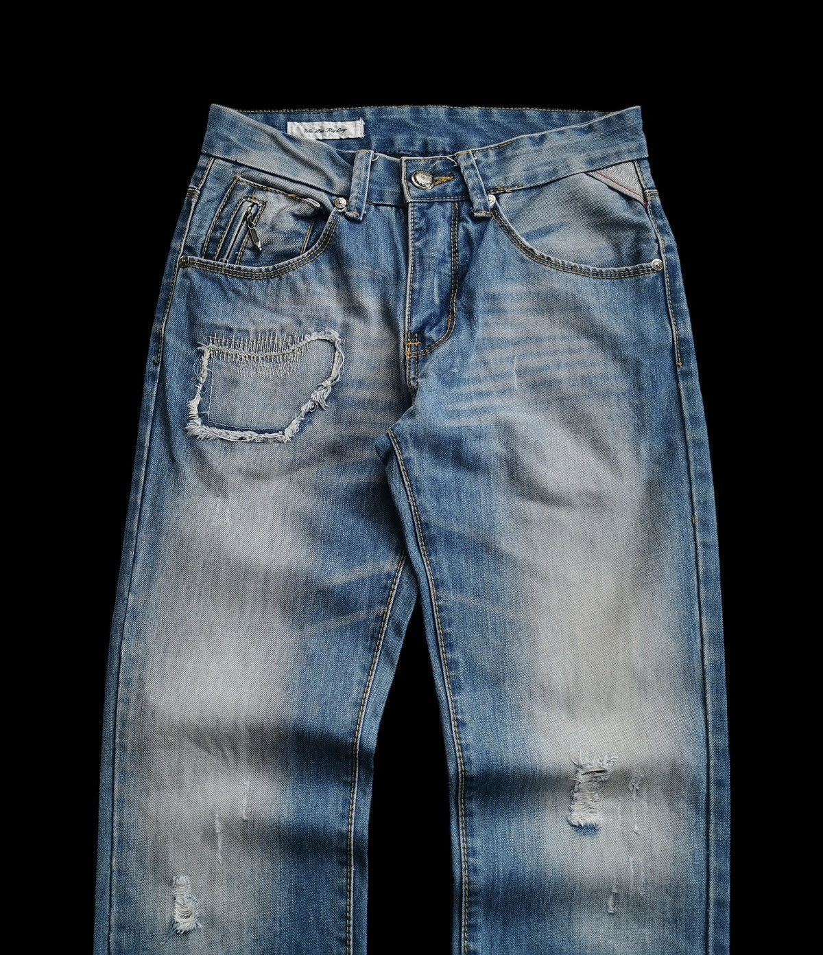 Replay We Are Replay Studd Patchwork Slim Jeans Size US 28 / EU 44 - 5 Thumbnail