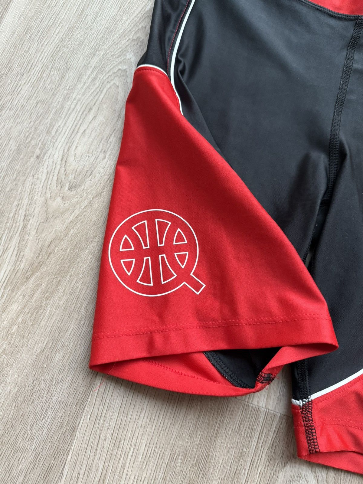 Jordan Brand Nike Air Jordan Black Red Compression Shorts Tight Fit Size US 34 / EU 50 - 2 Thumbnail
