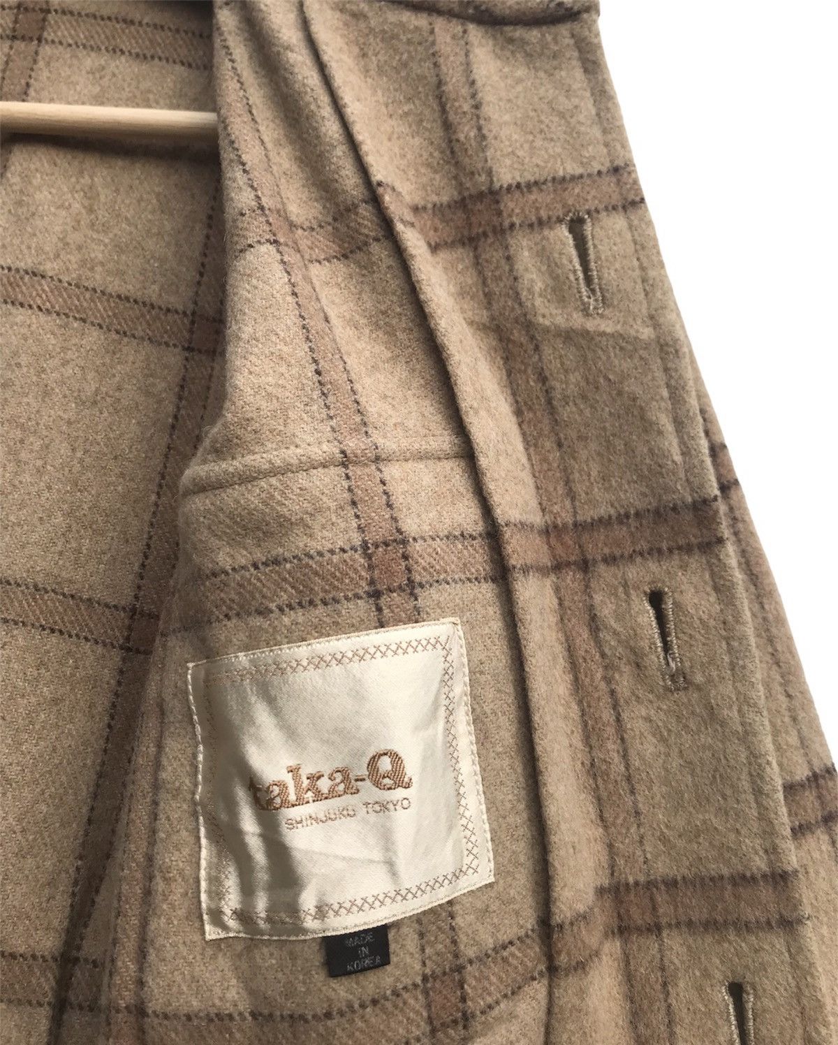 Flannel × Japanese Brand × Vintage Vintage 90s Tartan Flannel Shirt Jacket Size US M / EU 48-50 / 2 - 8 Thumbnail