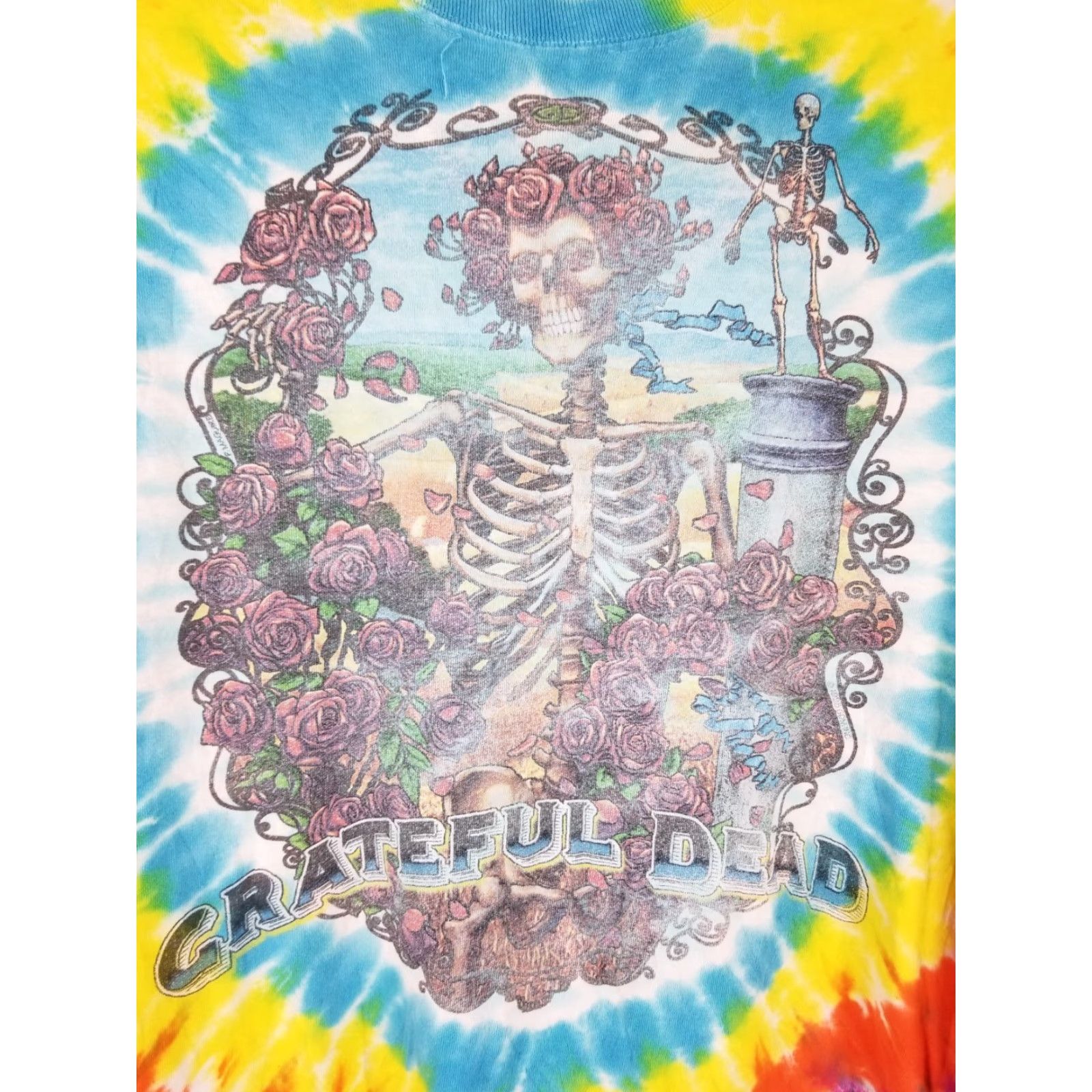 Liquid Blue VINTAGE LIQUID BLUE GRATEFUL DEAD SKULL T-SHIRT SZ LARGE Size US L / EU 52-54 / 3 - 2 Thumbnail