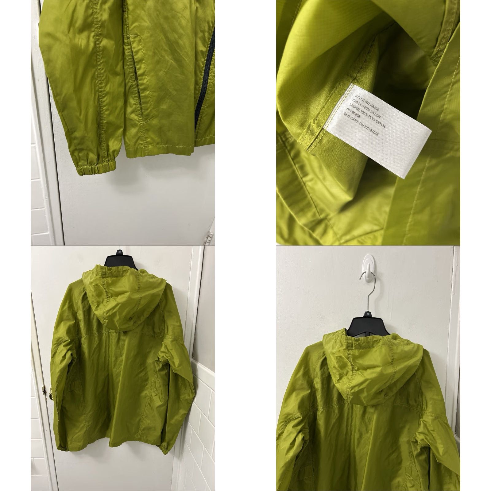 Eddie Bauer Eddie Bauer Jacket Mens Small Green Full Zip Lightweight Windbreaker YKK L/S Size US S / EU 44-46 / 1 - 8 Thumbnail