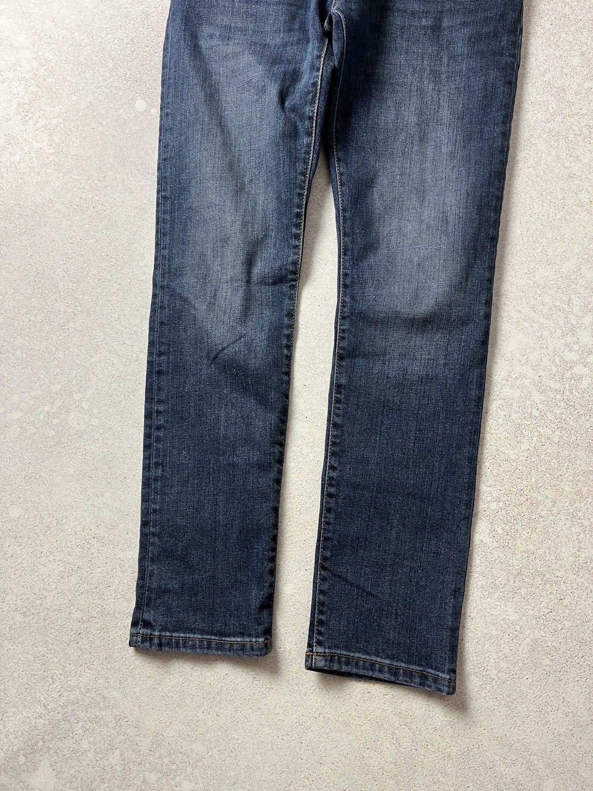 Dolce & Gabbana Dolce & Gabbana Denim Gold Jeans Heart Metal Logo Blue DG Size 36" / US 14 / IT 50 - 2 Thumbnail