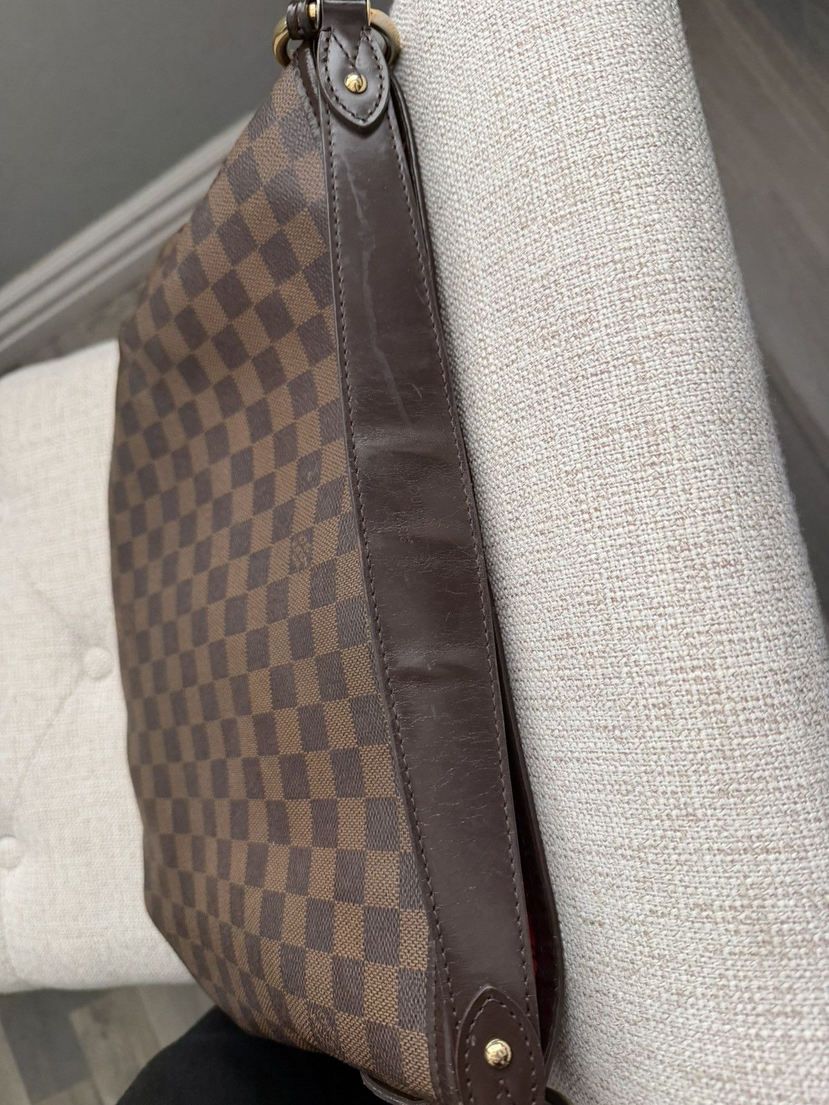 Louis Vuitton Ebene Delightful MN Shoulder Bag Size ONE SIZE - 4 Thumbnail