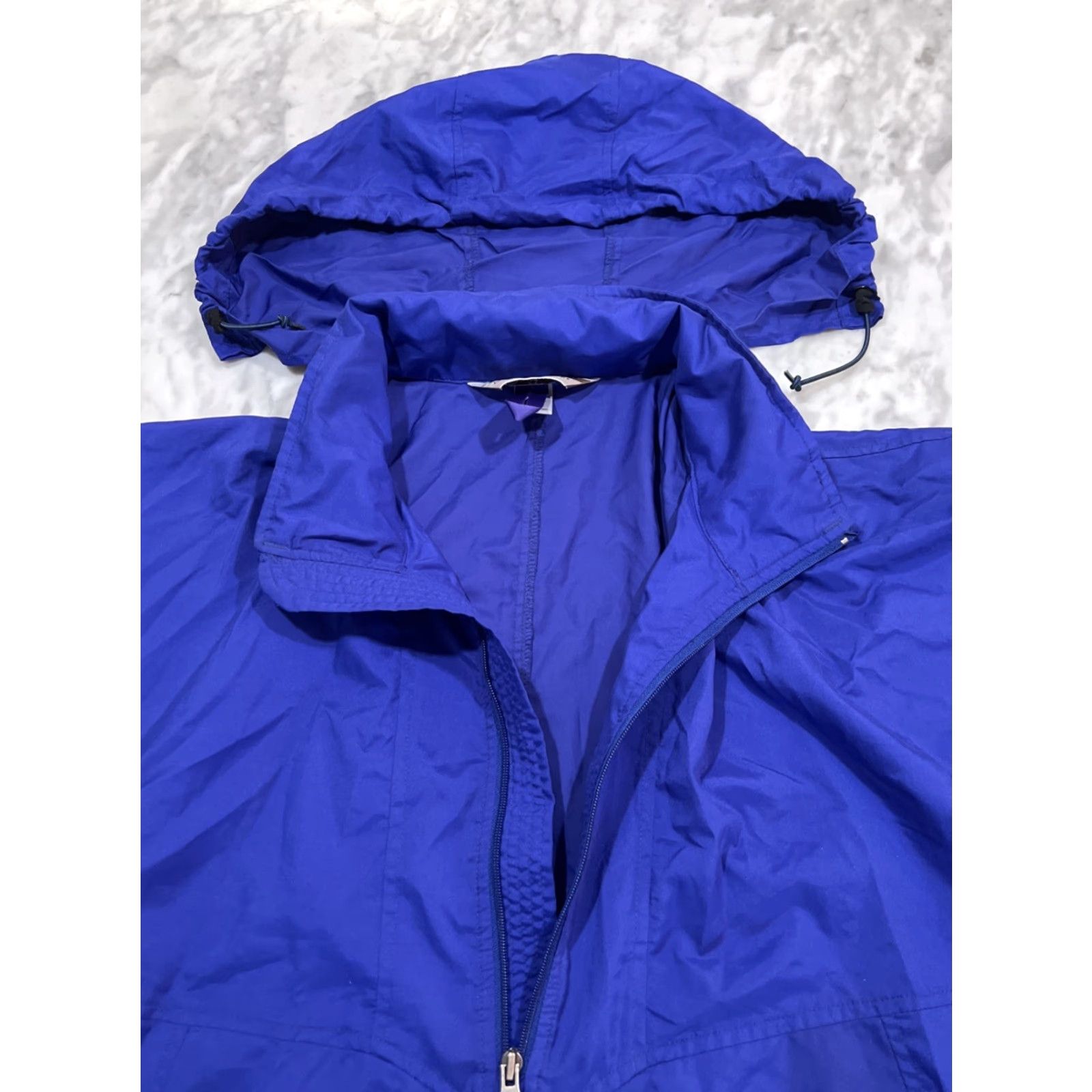 Vintage VINTAGE EMS Anorak Windbreaker Jacket Men's L Blue Hooded Zip Pockets 90s Outdoor Cycling Hiking Running Walking Quarter Zip Size US L / EU 52-54 / 3 - 4 Thumbnail