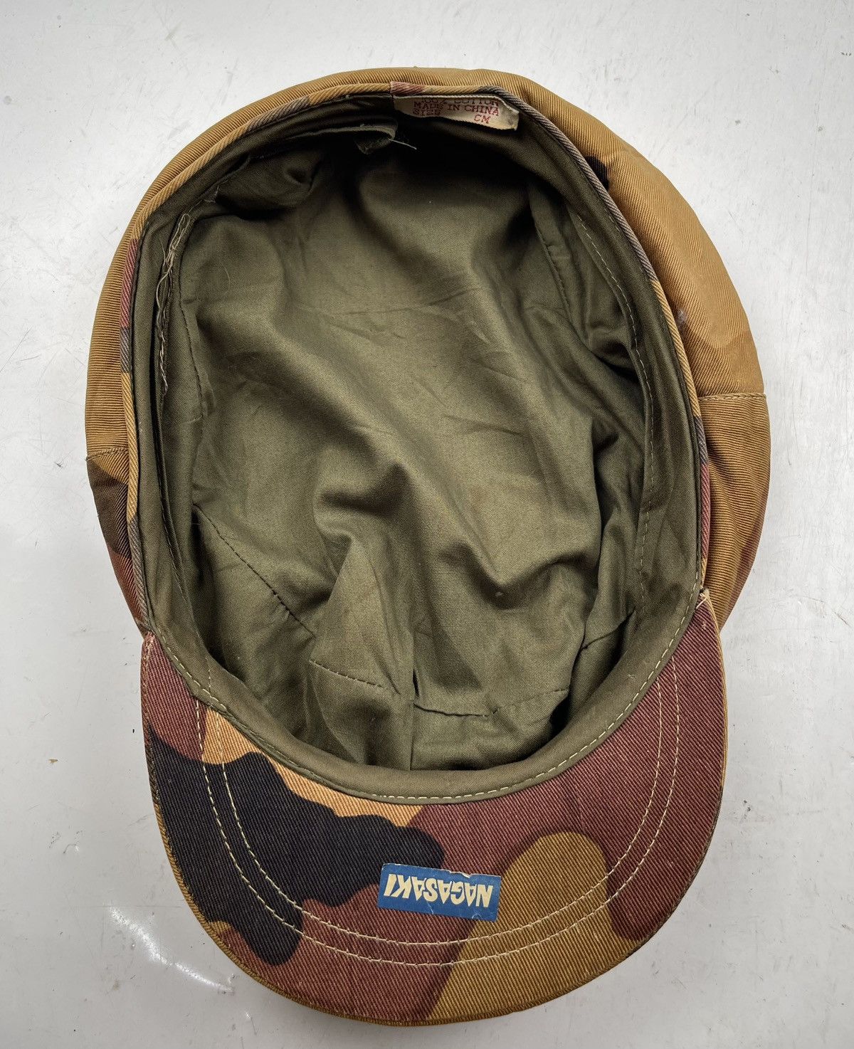 Japanese Brand vintage army style hat tc48 Size ONE SIZE - 5 Thumbnail