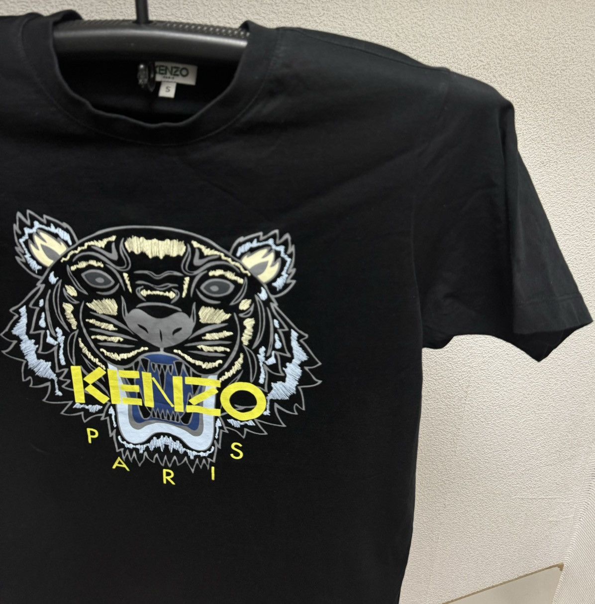 Kenzo Kenzo Paris big logo tiger t-shirt S sz black Size US S / EU 44-46 / 1 - 7 Thumbnail