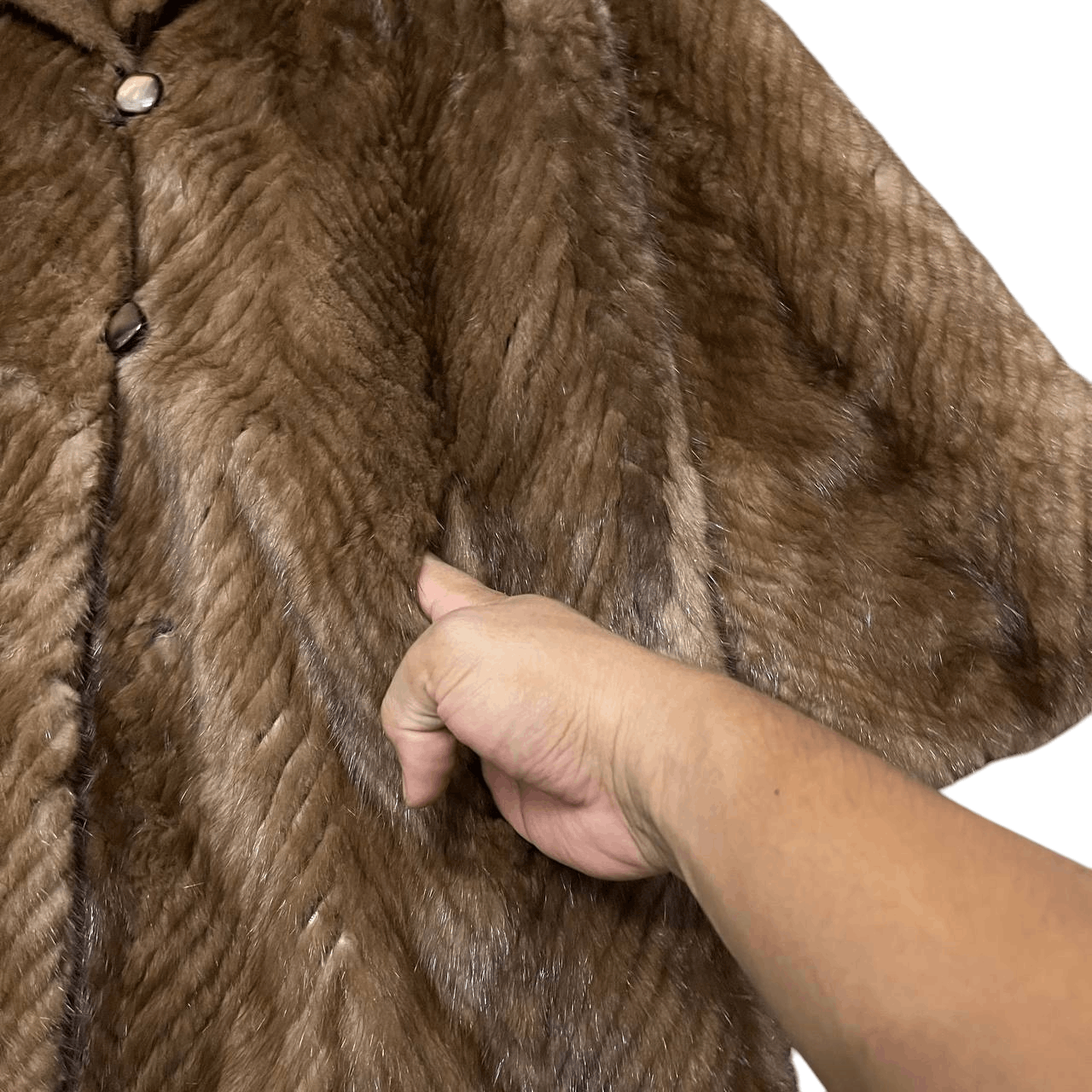 Sagafurs Vintage Chombert Paris Mink Fur Coat Size US M / EU 48-50 / 2 - 6 Thumbnail