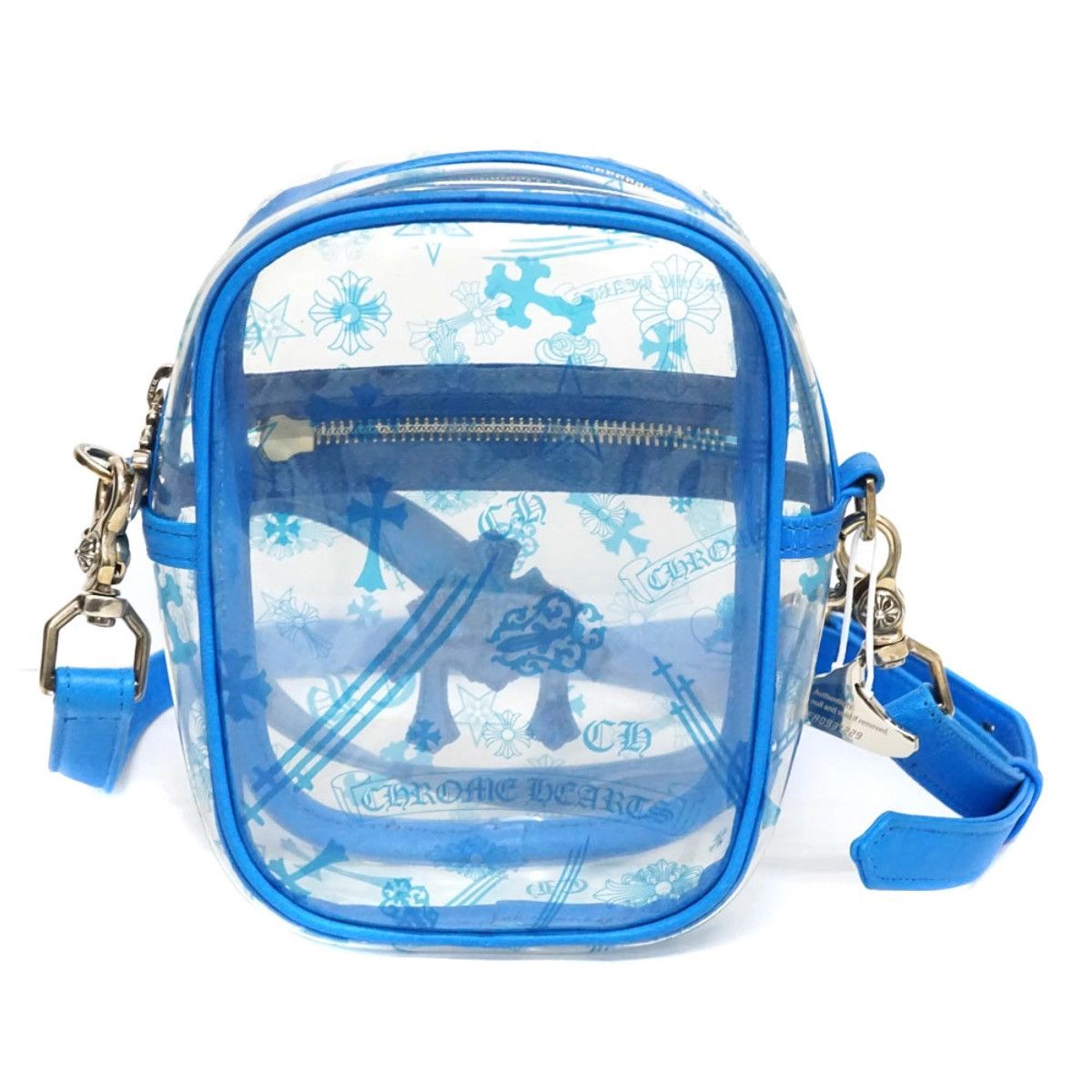 Chrome Hearts Chrome Hearts Taka Mini VINYL BAG CROSS PATCH PVC Blue Size ONE SIZE - 3 Thumbnail