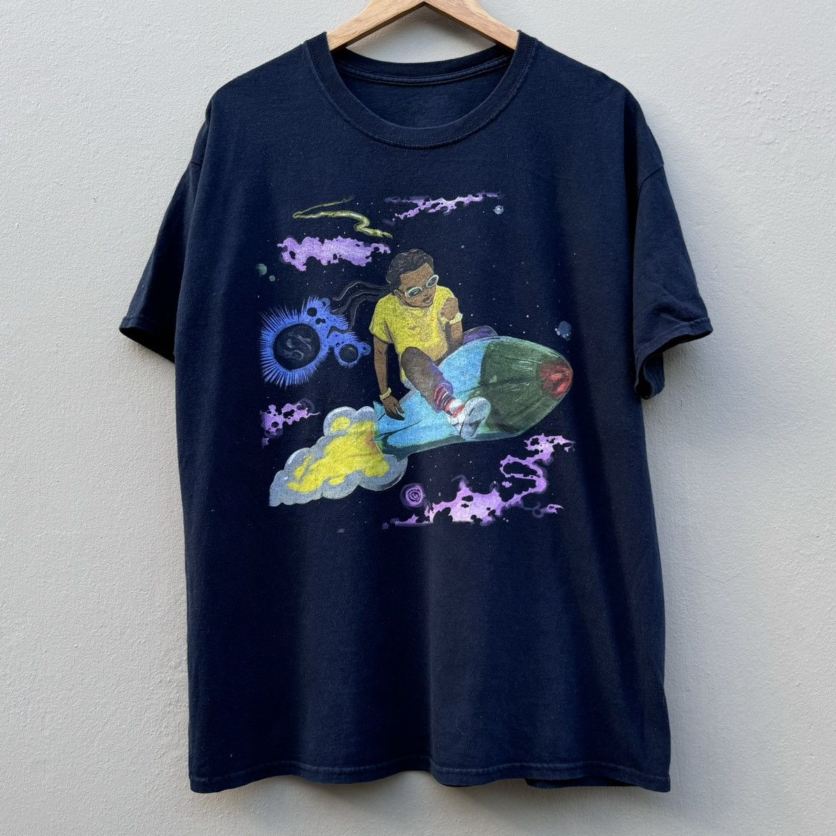 Rap Tees × Vintage Take off rap t shirt Size US XL / EU 56 / 4 - 1 Thumbnail