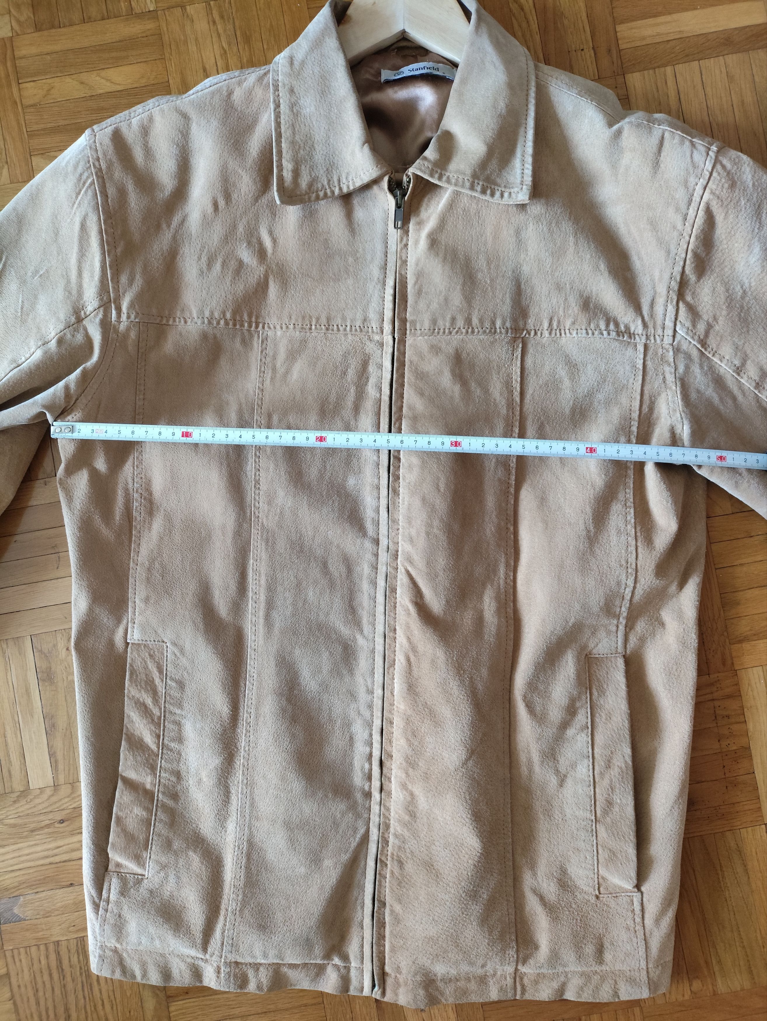 Other Tan Beige Vintage Cowboy Suede Leather jacket Size US S / EU 44-46 / 1 - 4 Thumbnail