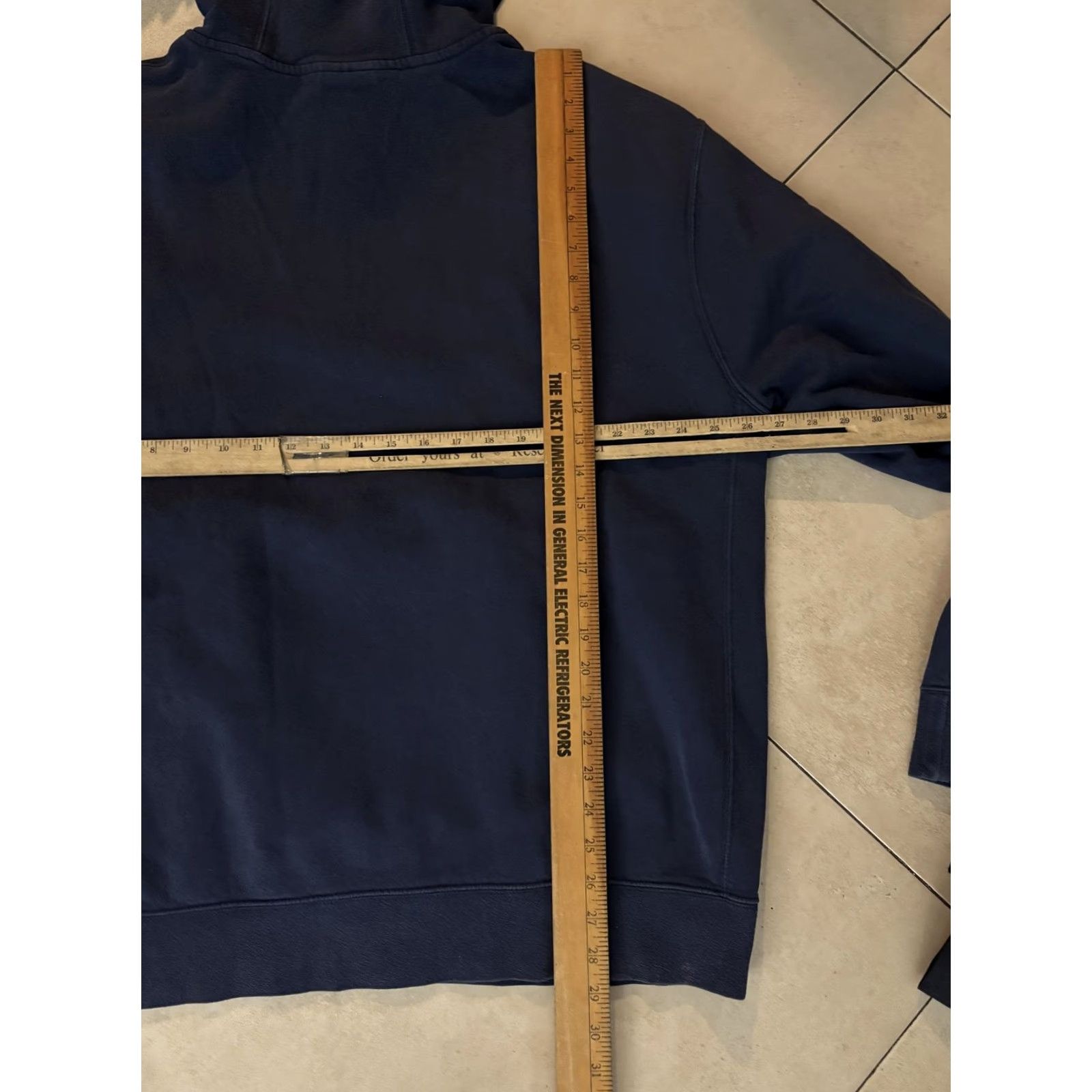 Nike Nike Hoodie Mens 2XL Blue 1/2 Zip Swoosh Logo Kangaroo Pocket Pullover Fleece Sweatshirt Tall Size US XXL / EU 58 / 5 - 6 Thumbnail