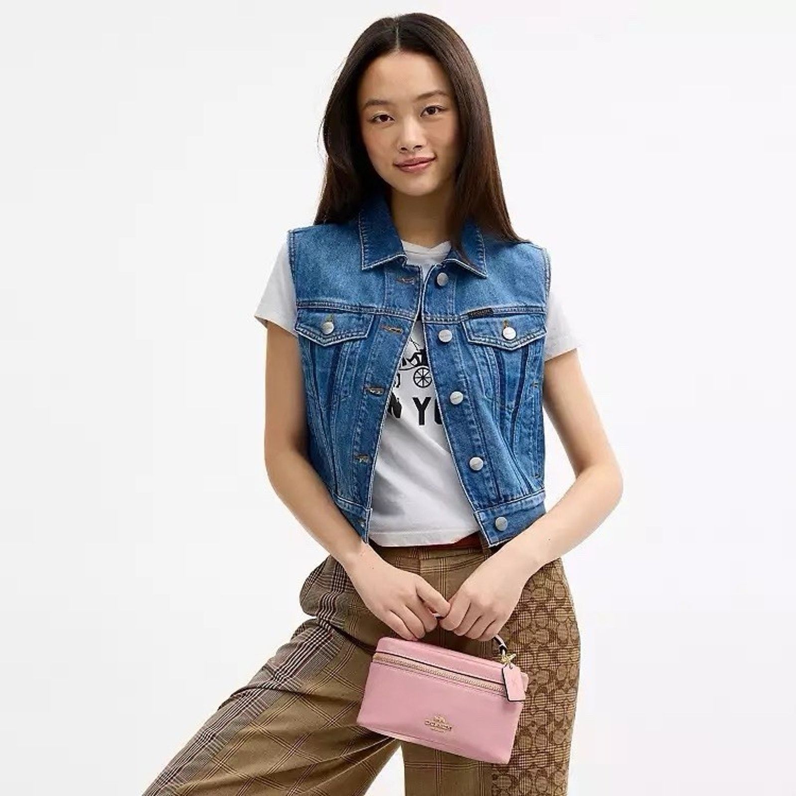 Coach NWT Coach Rainer Crossbody Bag 18 CEO24 Soft Pink leather Size ONE SIZE - 6 Thumbnail