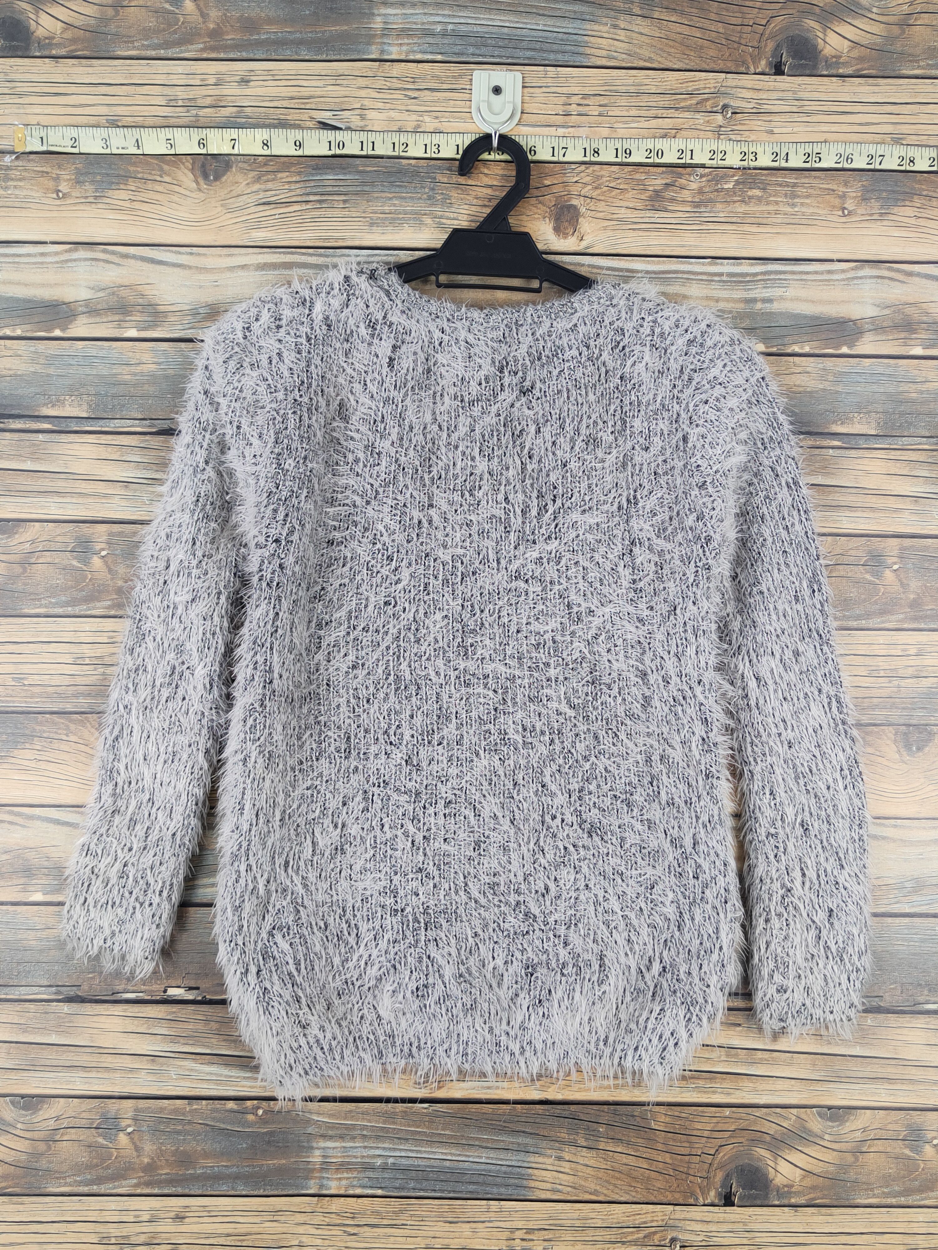 Japanese Brand Japanese Brand Black Shag Shaggy Fur Mohair Knitwear #W2134 Size S / US 4 / IT 40 - 7 Thumbnail
