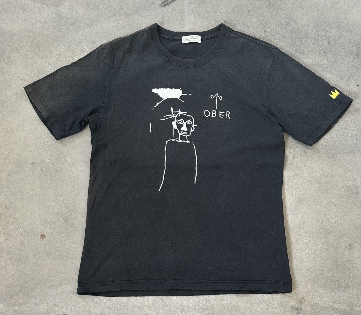 Jean-Michel Basquiat VINTAGE OBER BY JEAN MICHEL BASQUAIT ART TEE Size US M / EU 48-50 / 2 - 1 Thumbnail