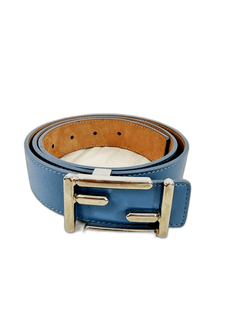 Fendi Fendi Blue Belt Size 34 Like New Size ONE SIZE - 1 Thumbnail