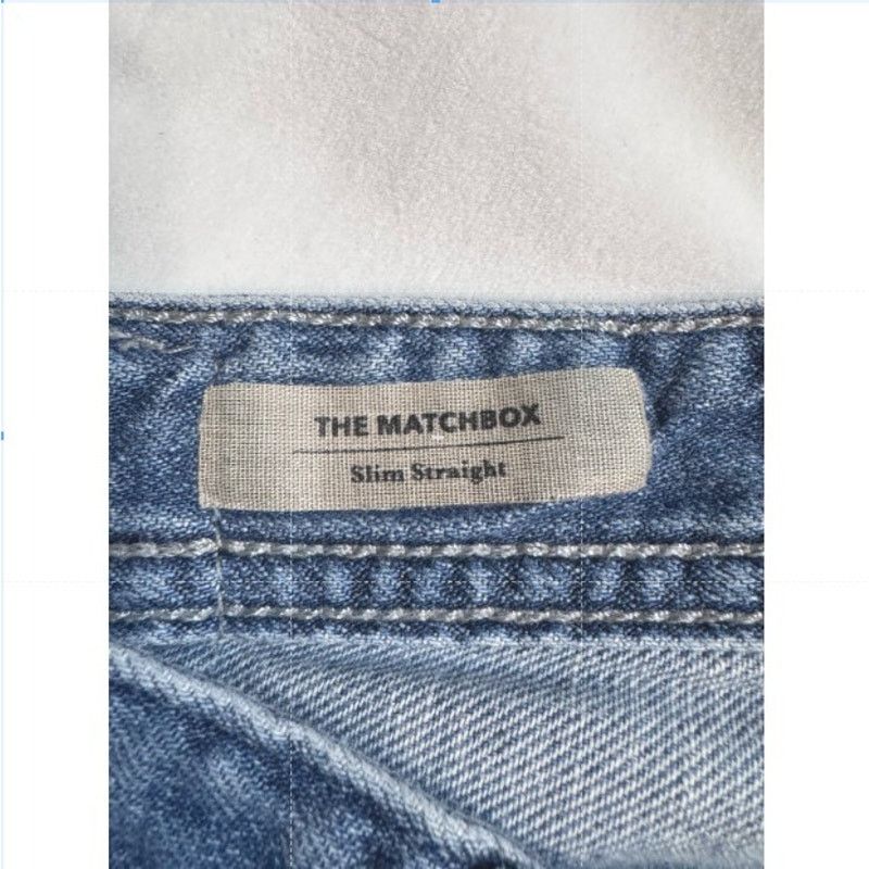 AG Adriano Goldschmied Adiano Goldschmied AG Matchbox Slim Straight Denim Jeans 29 Size US 29 - 5 Thumbnail