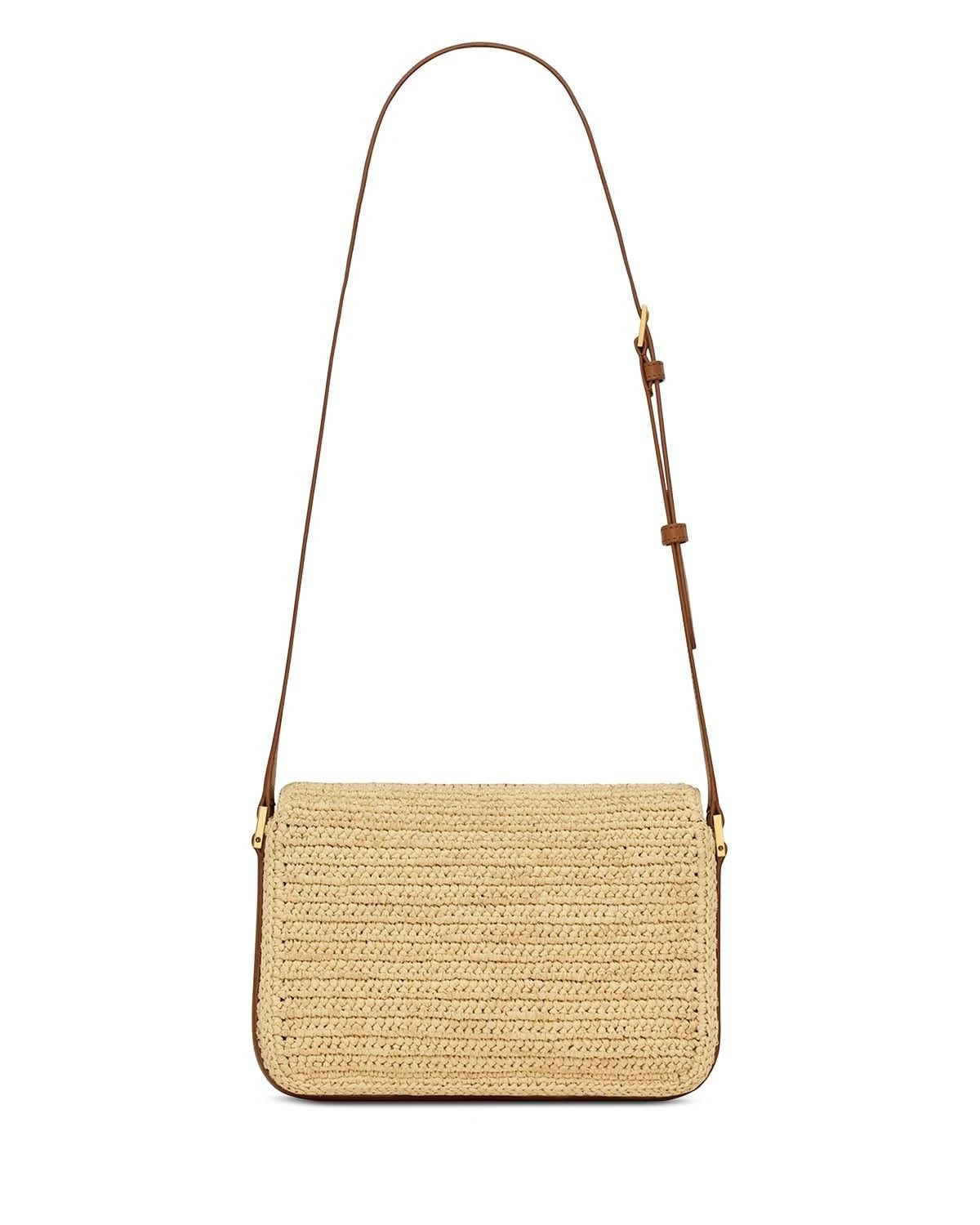 Saint Laurent Paris o1s1wg110924 Size: OS / Solferino Medium Bag in Light Gold Size ONE SIZE - 4 Thumbnail