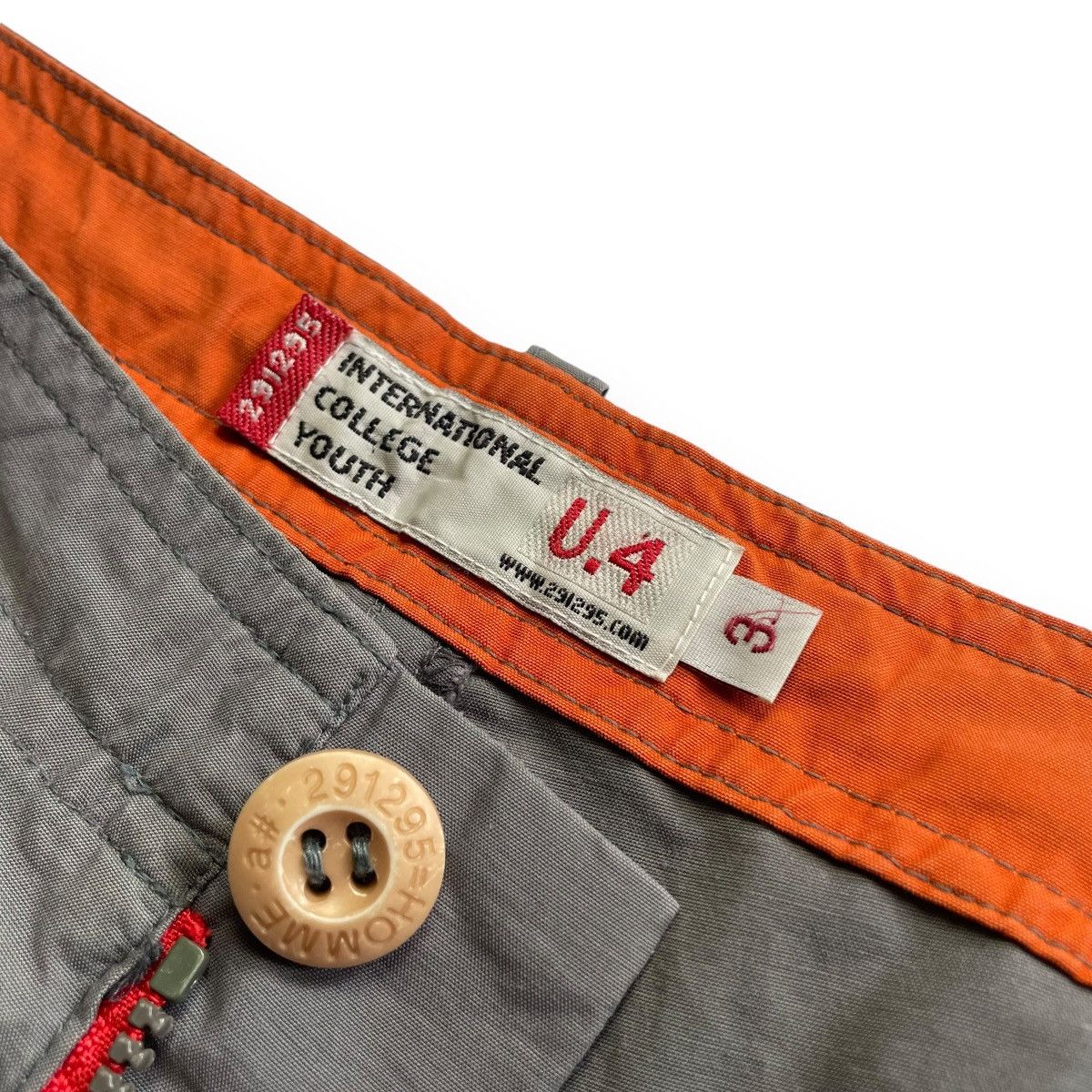 20471120 🇯🇵 291295 = HOMME 3 WAYS NYLON PARACHUTE CARGO PANTS Size US 34 / EU 50 - 12 Thumbnail