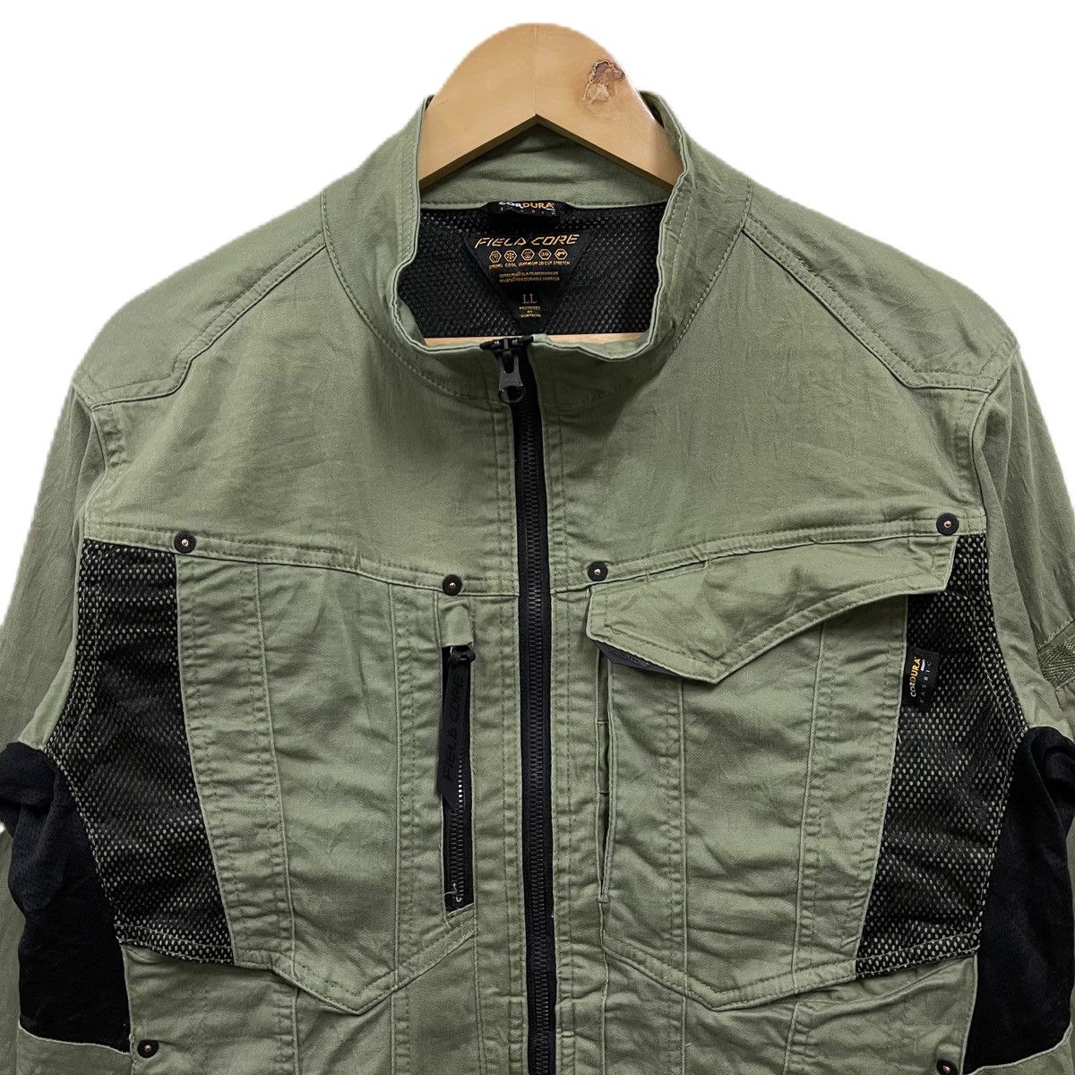 Hysteric Glamour FIELDCORE X WORKMAN X CORDURA biker jacket japanese brand Size US M / EU 48-50 / 2 - 3 Thumbnail