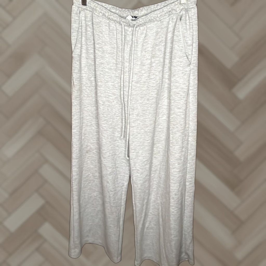 Express Express Womens Wide Leg Sweatpants Regular XS Blue Lounge Pants Size 26" / US 2 / IT 38 - 1 Thumbnail
