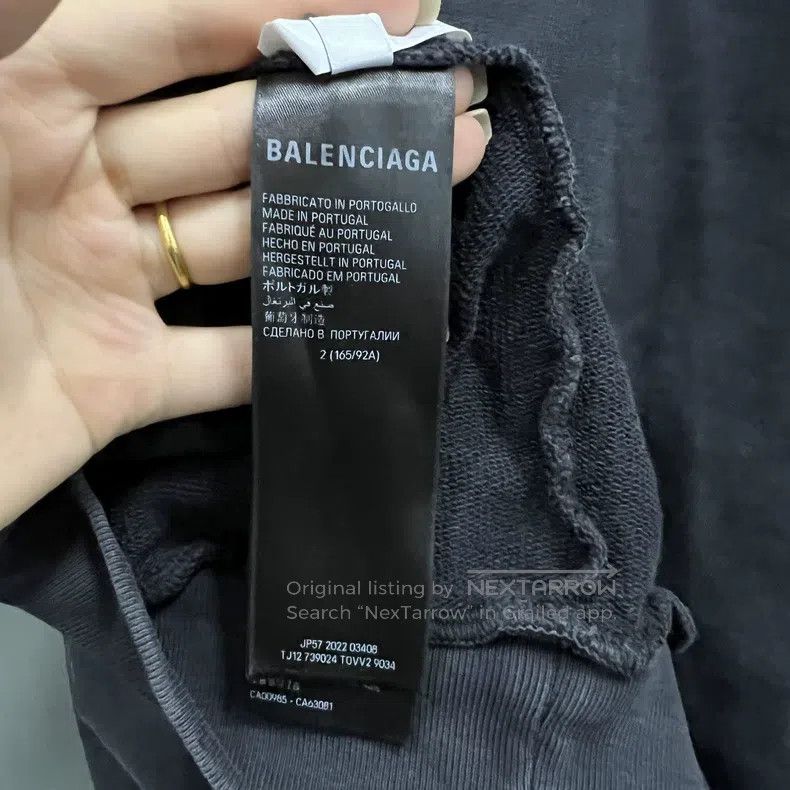 Balenciaga Balenciaga Side Embroidered Logo Hoodie Size US M / EU 48-50 / 2 - 3 Thumbnail