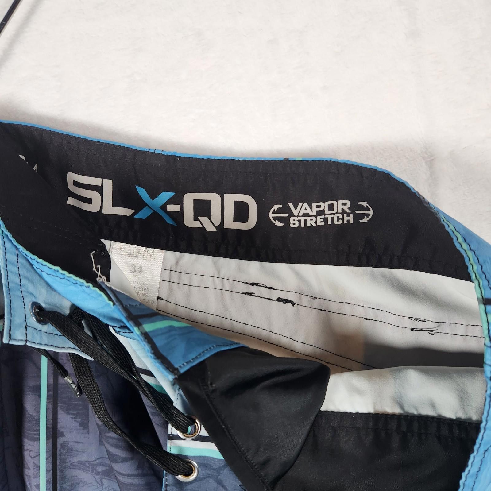 Designer Salt Life Vapor Stretch Board Shorts Blue Mens Size 34 Size US 32 / EU 48 - 8 Thumbnail