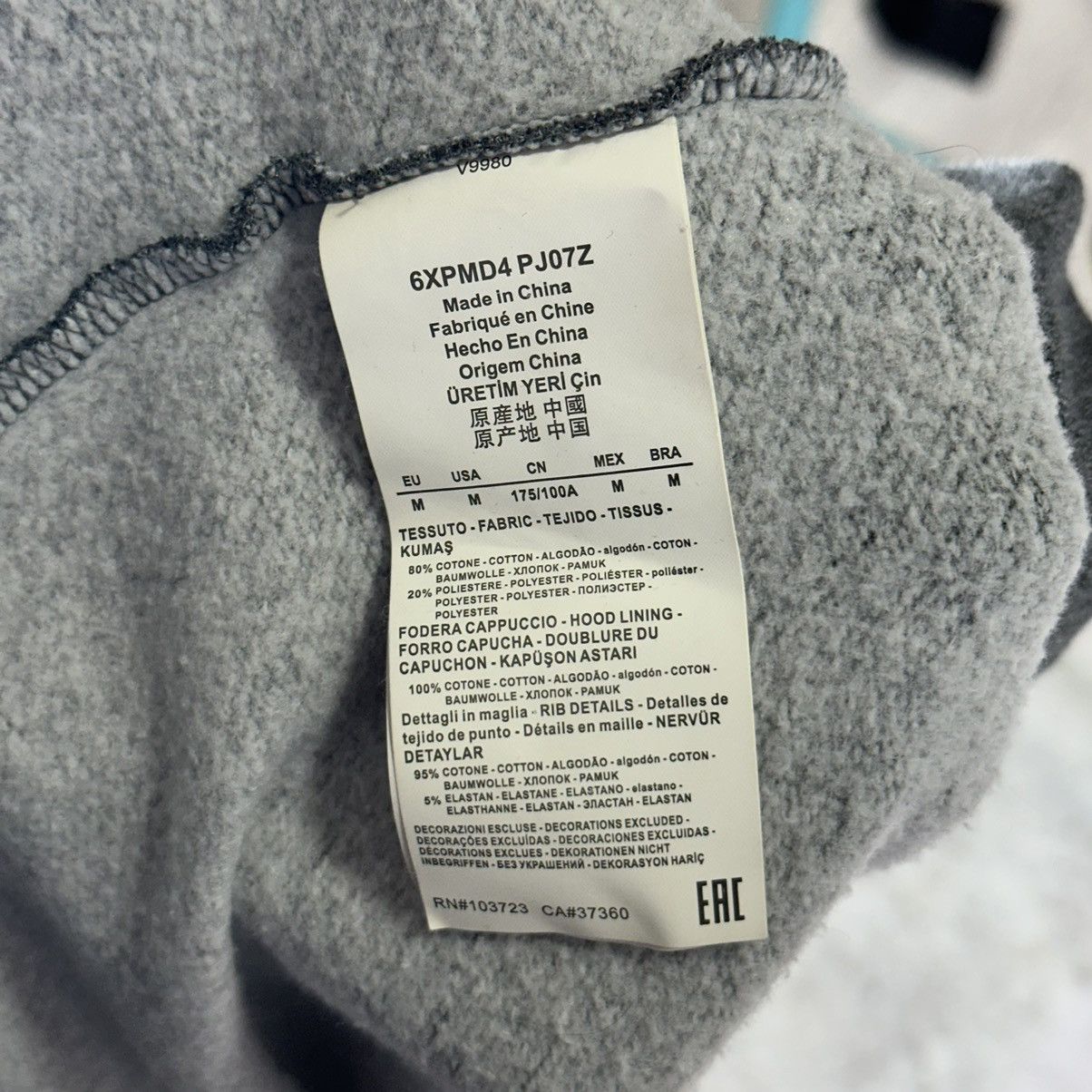 Armani Emporio Armani zip up hoodie Size US M / EU 48-50 / 2 - 5 Thumbnail
