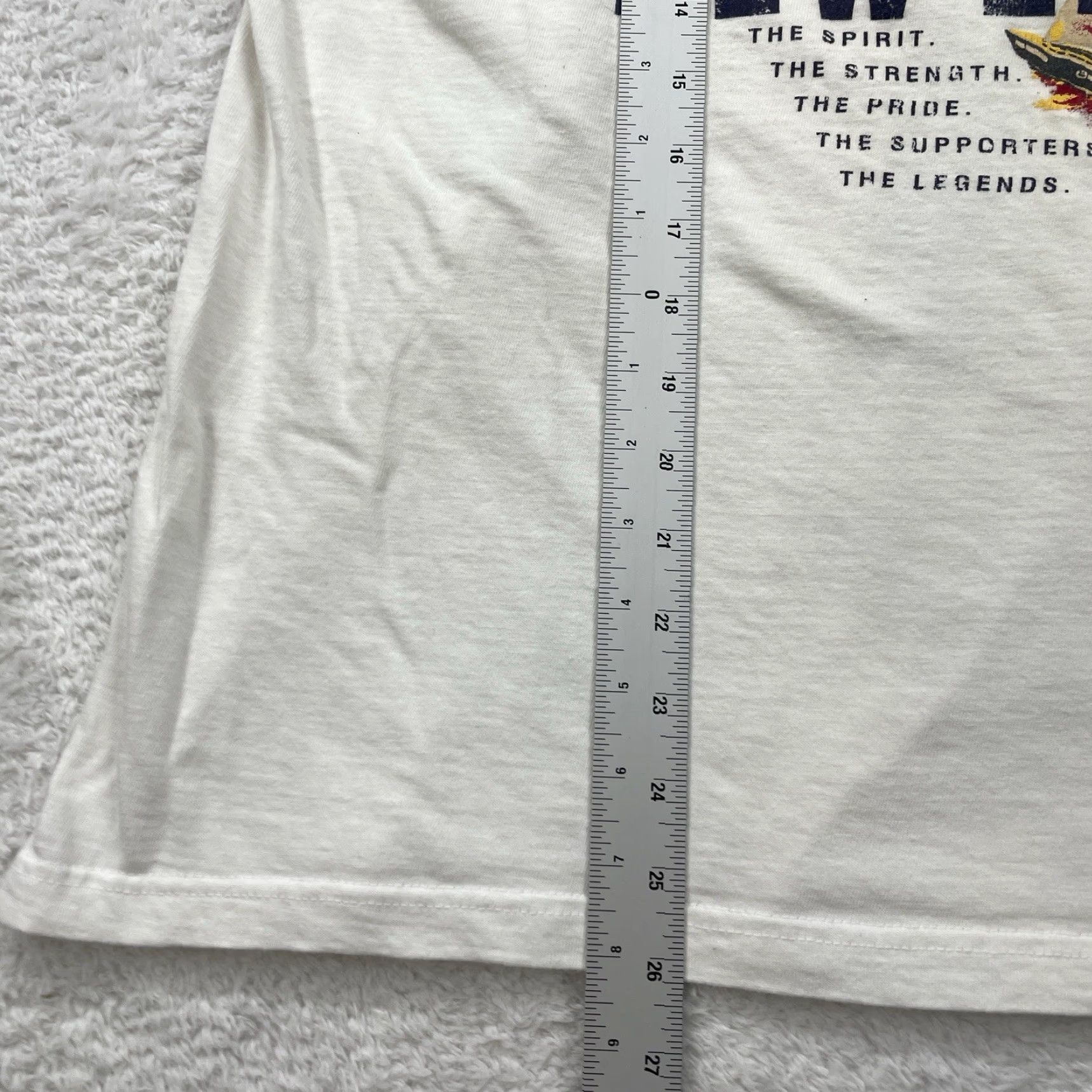 Hanes VINTAGE New Zealand Americas Cup Polo Shirt Mens XL 1995 Sailing Single Stitch White Cotton Size US XL / EU 56 / 4 - 6 Thumbnail
