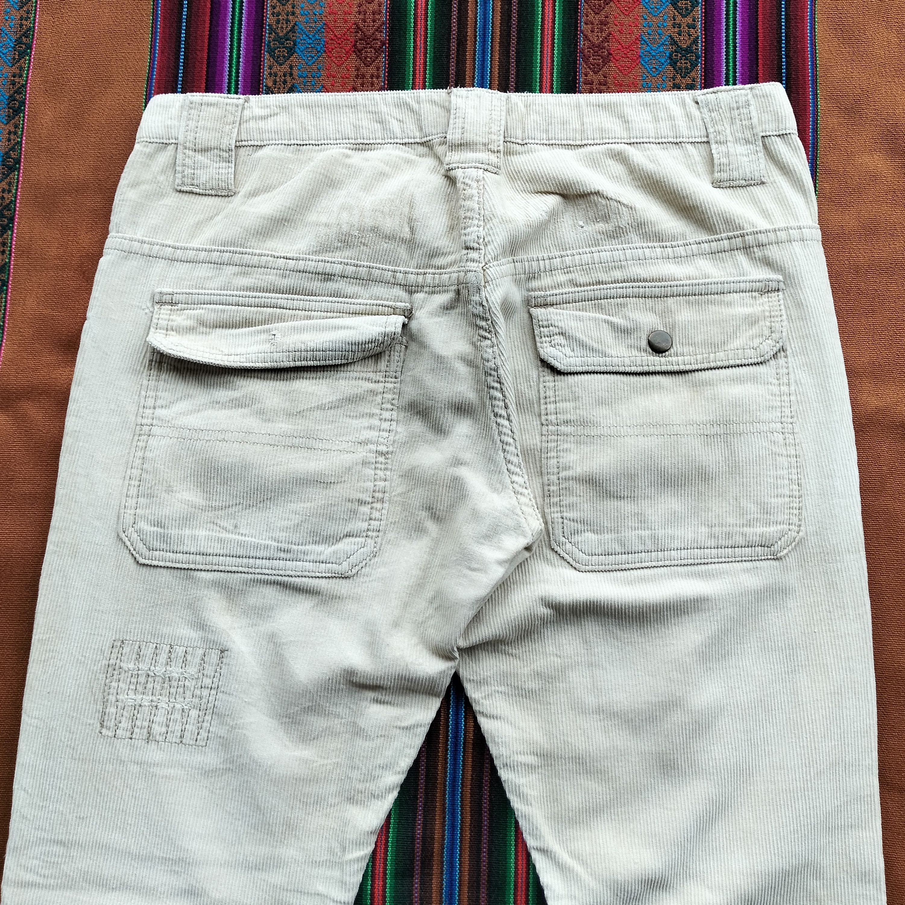 Hysteric Glamour Vintage Made in Heaven patchwork flare corduroy pants Size US 33 - 10 Thumbnail
