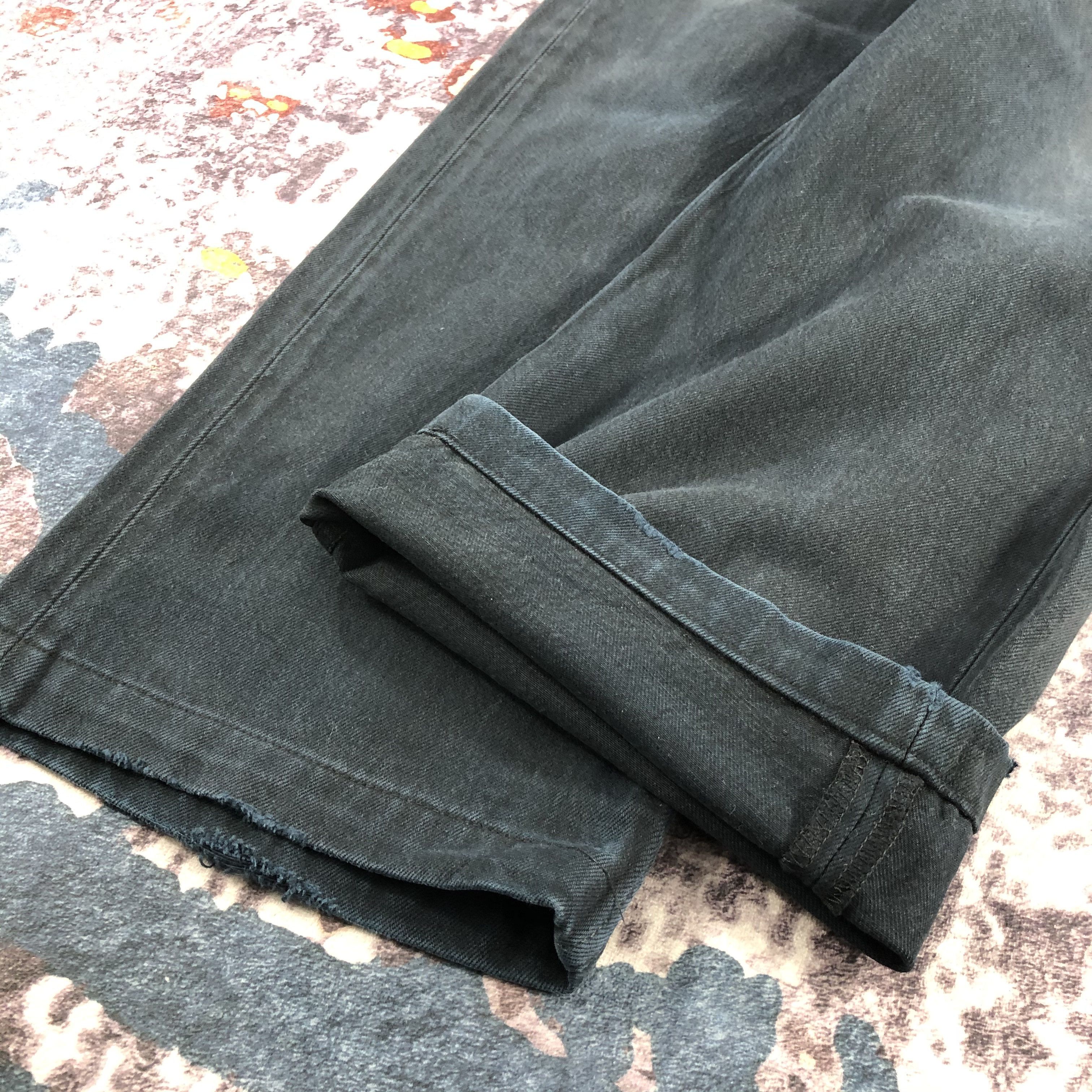 Levi's Vintage 90s Levis 501 Black Jeans-JM2633 Size US 39 - 8 Thumbnail