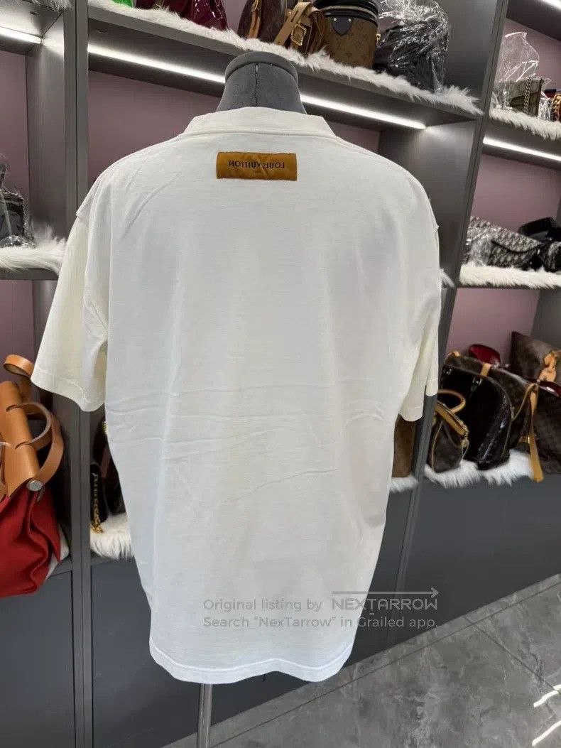 Louis Vuitton Louis Vuitton Crayon watercolor three-flower logo half-sle Size US L / EU 52-54 / 3 - 6 Thumbnail