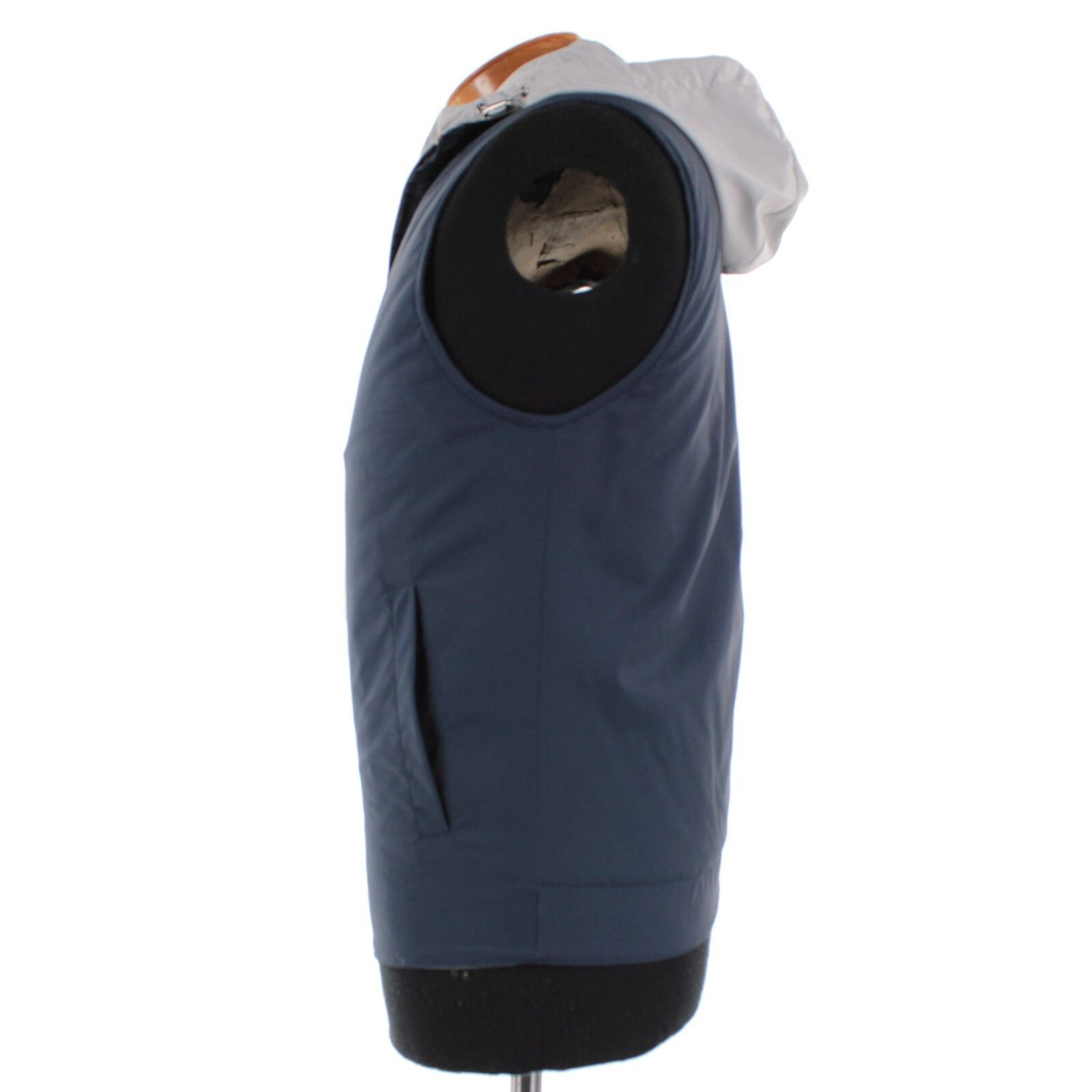 Luciano Barbera Luciano Barbera Vest Size S US In Blue Wool Blend Size US S / EU 44-46 / 1 - 3 Thumbnail