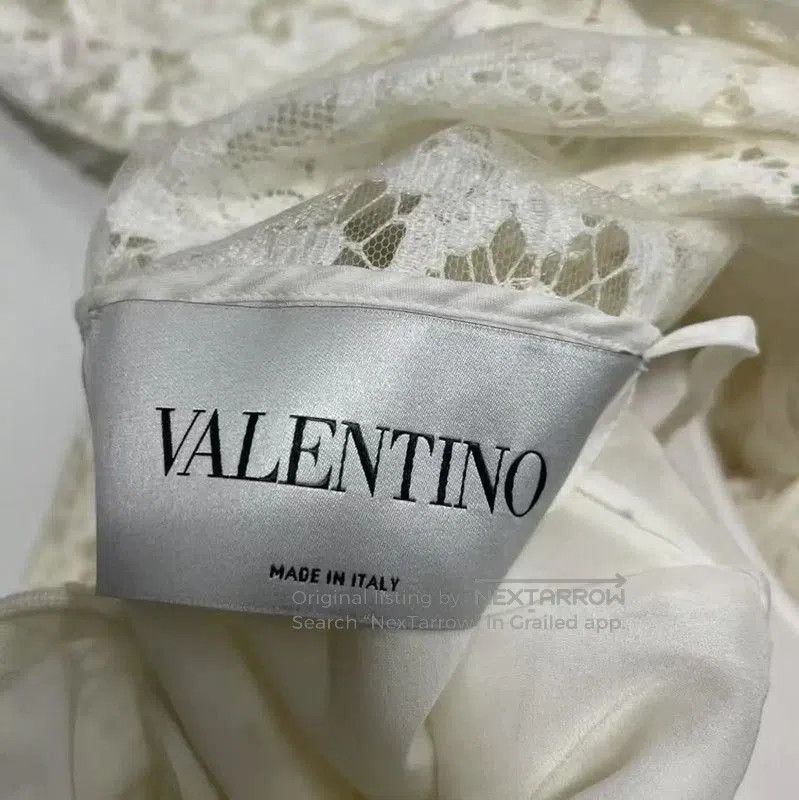 Valentino Valentino White Lace Women's Dress . Size XXS / US 00 / IT 34 - 5 Thumbnail