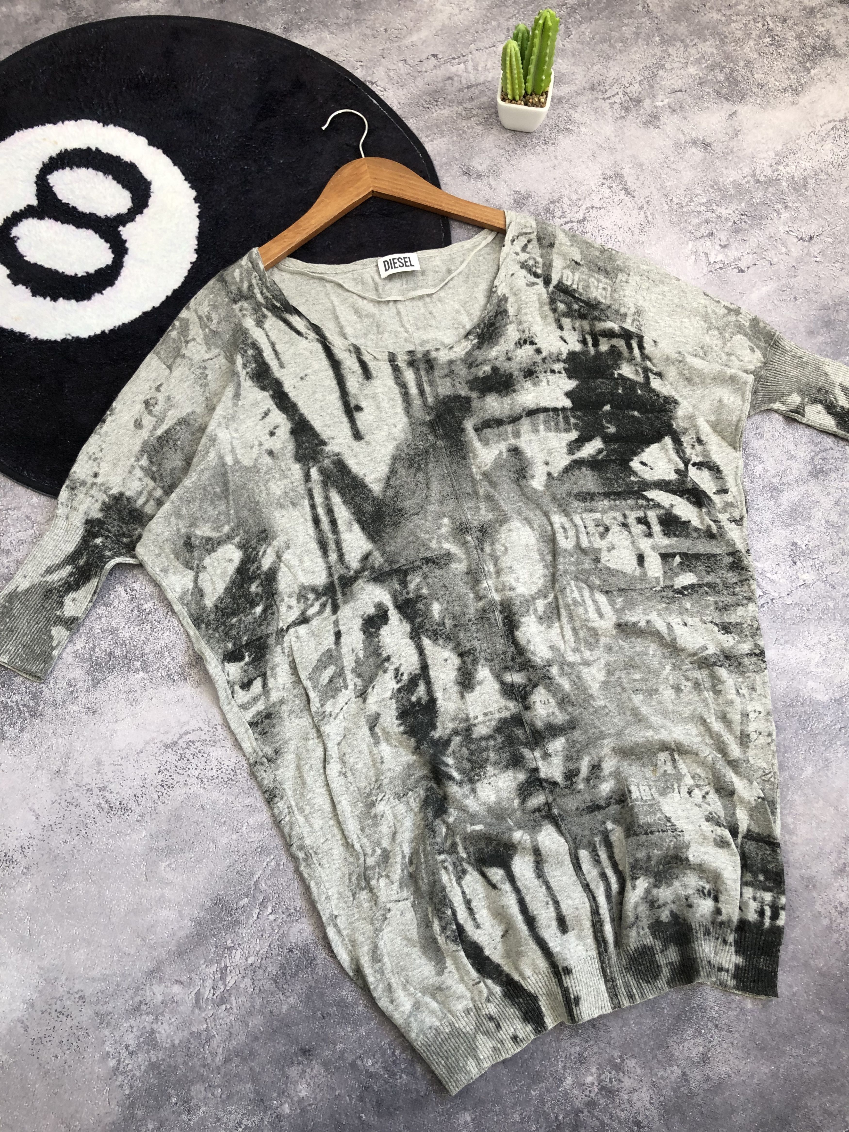 Diesel DIESEL Avantgarde Y2k Goth Streetwear Mini Logo Dress Size S / US 4 / IT 40 - 3 Thumbnail