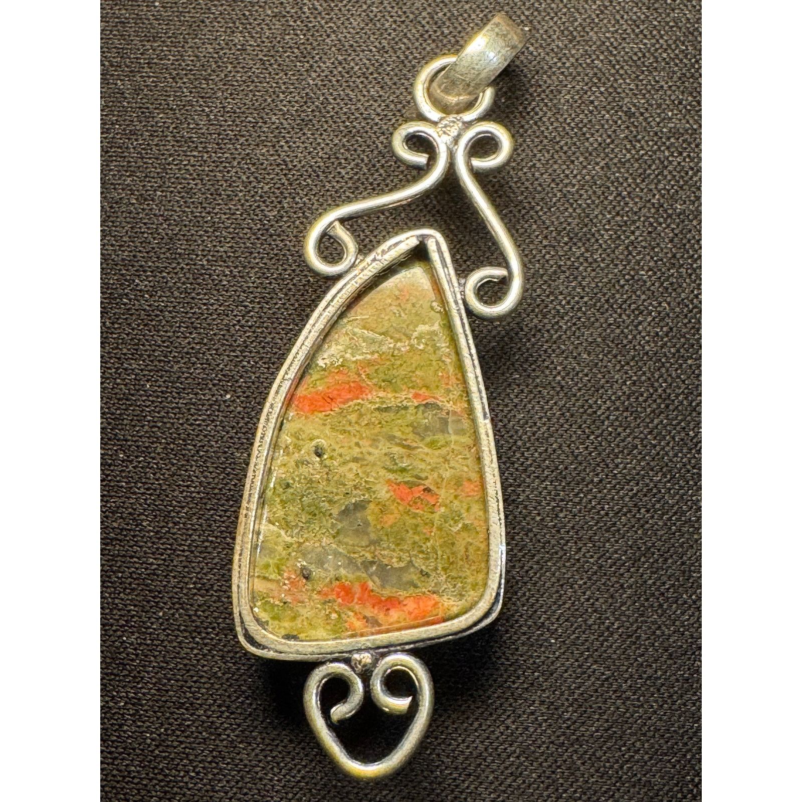 Other Rhodochrosite 925 Sterling Silver Pendant Size ONE SIZE - 4 Thumbnail
