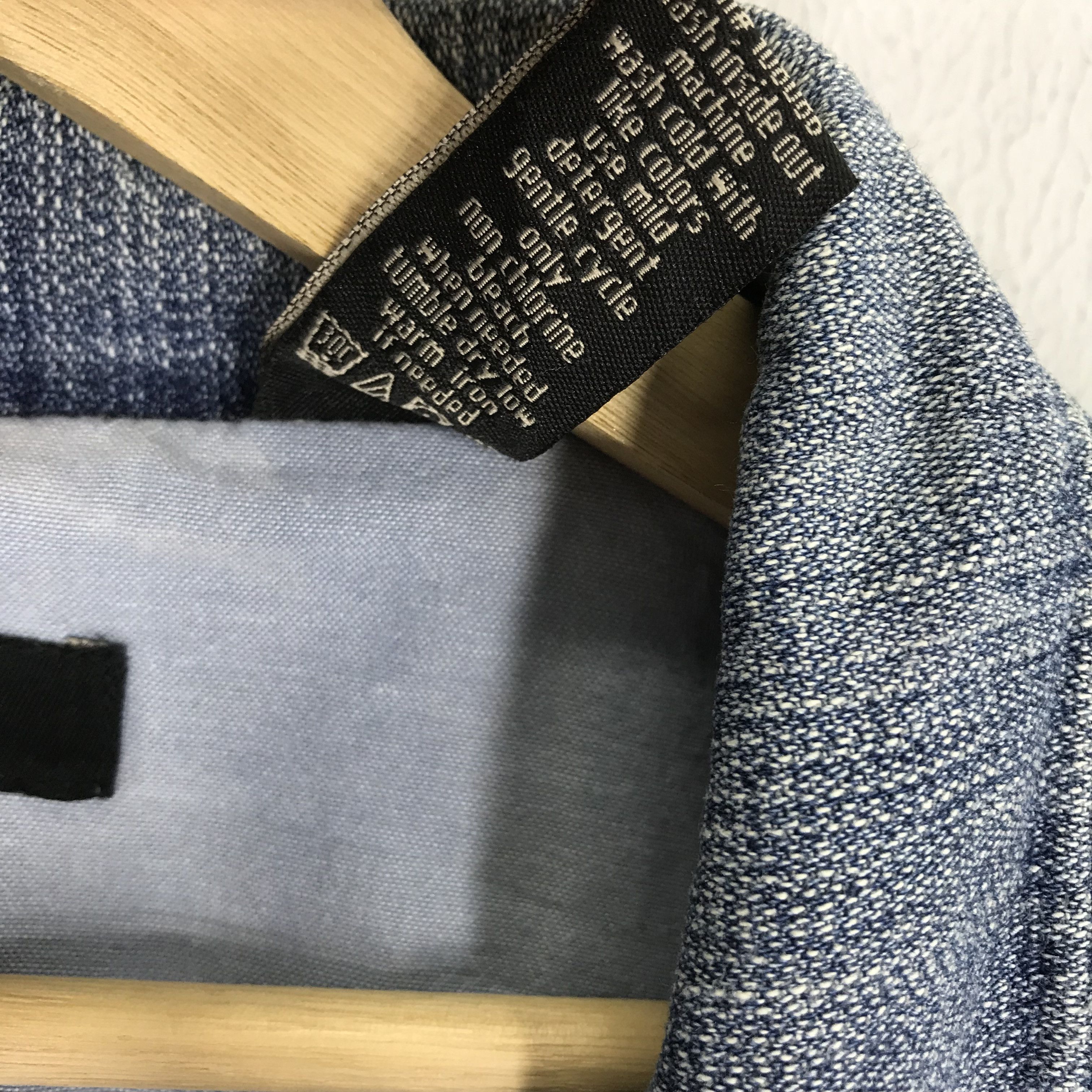 Sean John × Vintage Vintage 90s Sean John Denim Workers Jacket Stone Wash Blue Size US L / EU 52-54 / 3 - 7 Thumbnail