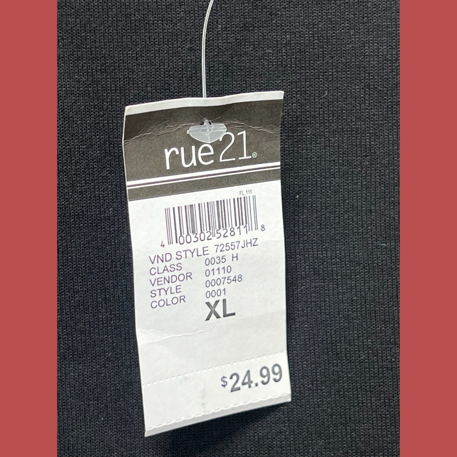 rue21 Rue 21 - Women's Long Sleeve Sweater - Black - Extra Large Size XL / US 12-14 / IT 48-50 - 8 Thumbnail