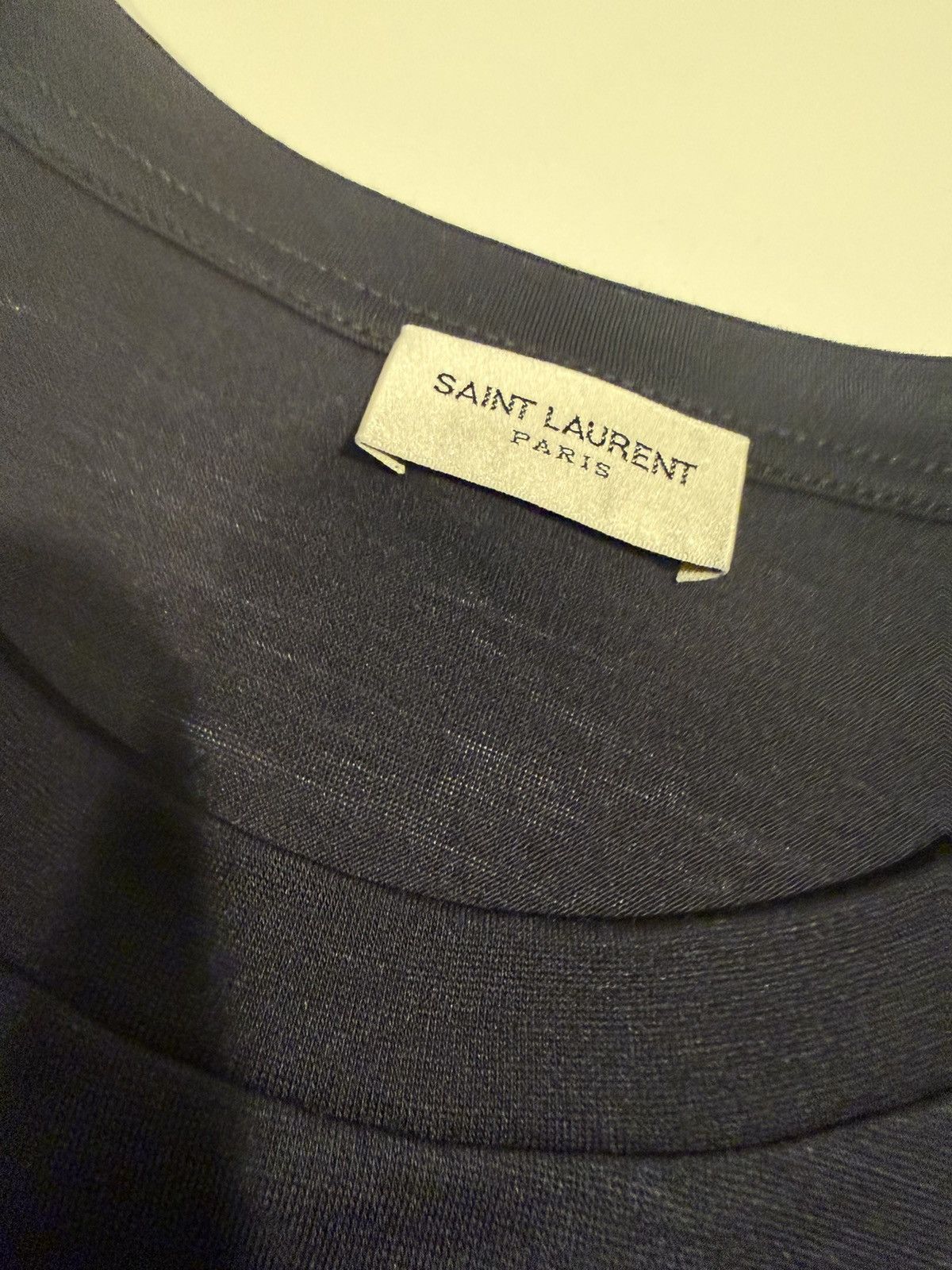 Saint Laurent Paris Saint laurent wool jersey t shirt. XL Size US XL / EU 56 / 4 - 4 Thumbnail