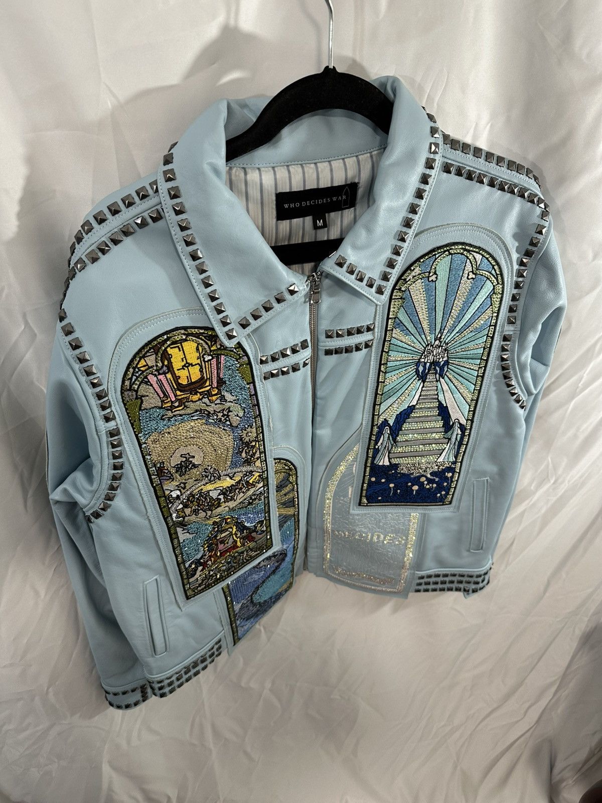 Who Decides War Who Decides War leather jacket Size US M / EU 48-50 / 2 - 2 Thumbnail